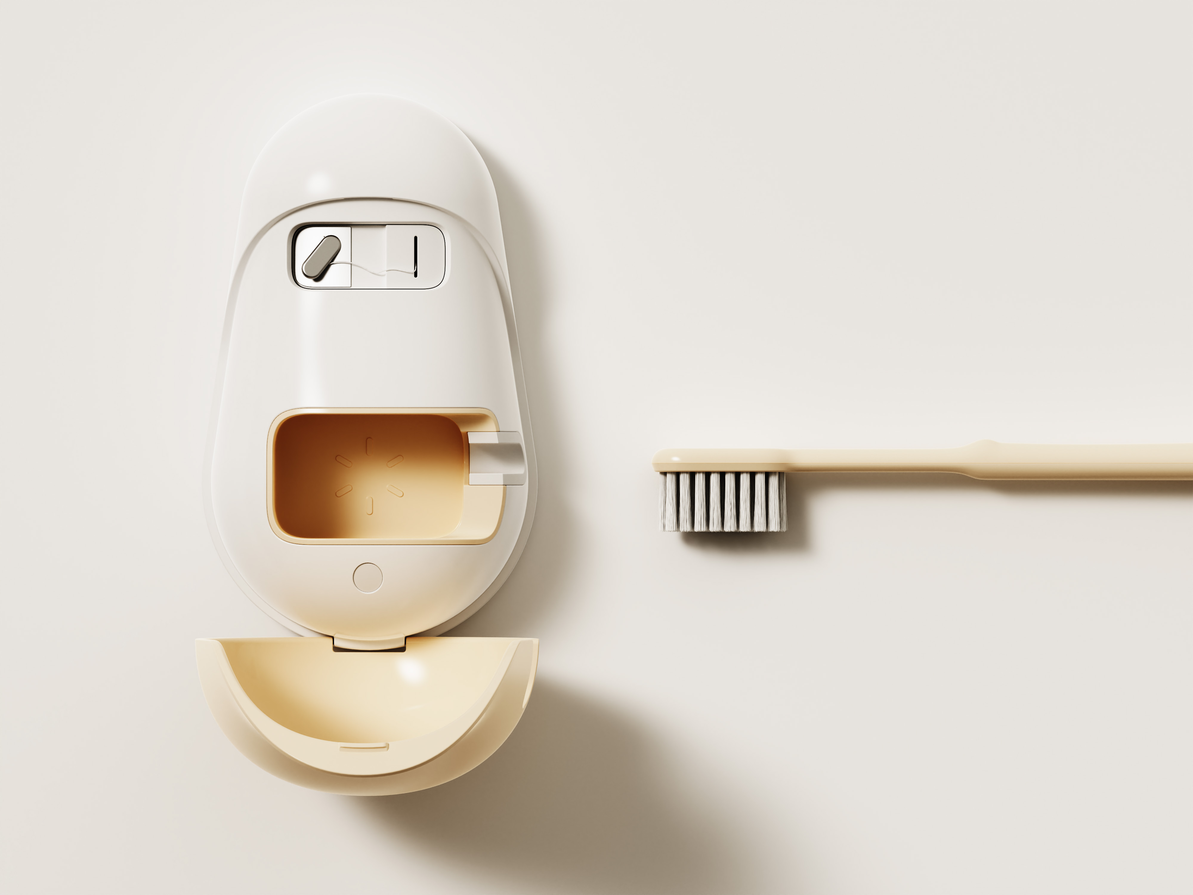 toothbrush，product design，industrial design，design，Design，FLUV，