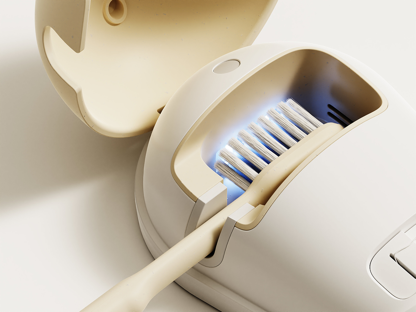 toothbrush，product design，industrial design，design，Design，FLUV，