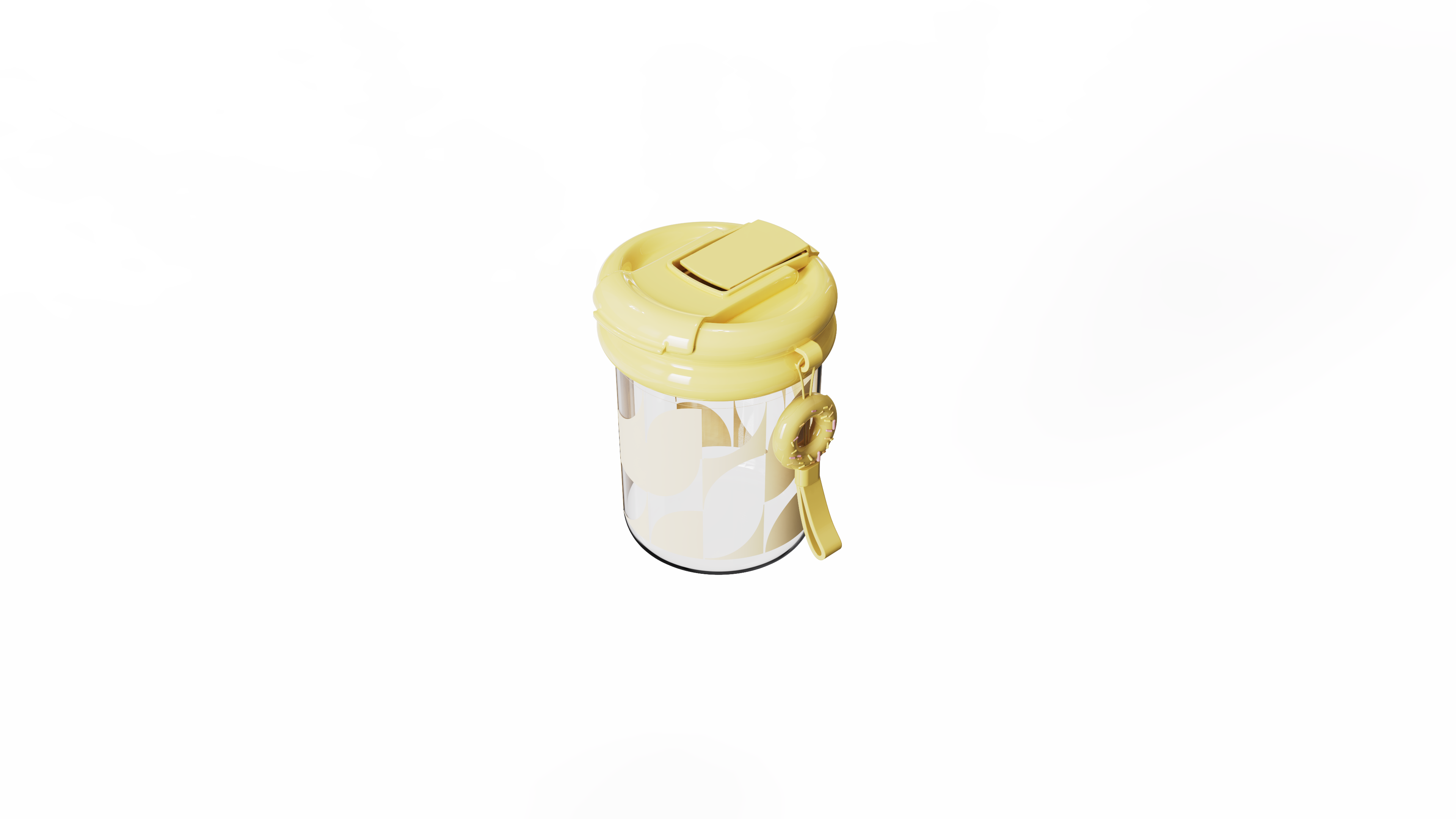 Double drink，Water cup，children，interest，Cute fun，kettle，Tumbler ，coffee cup，