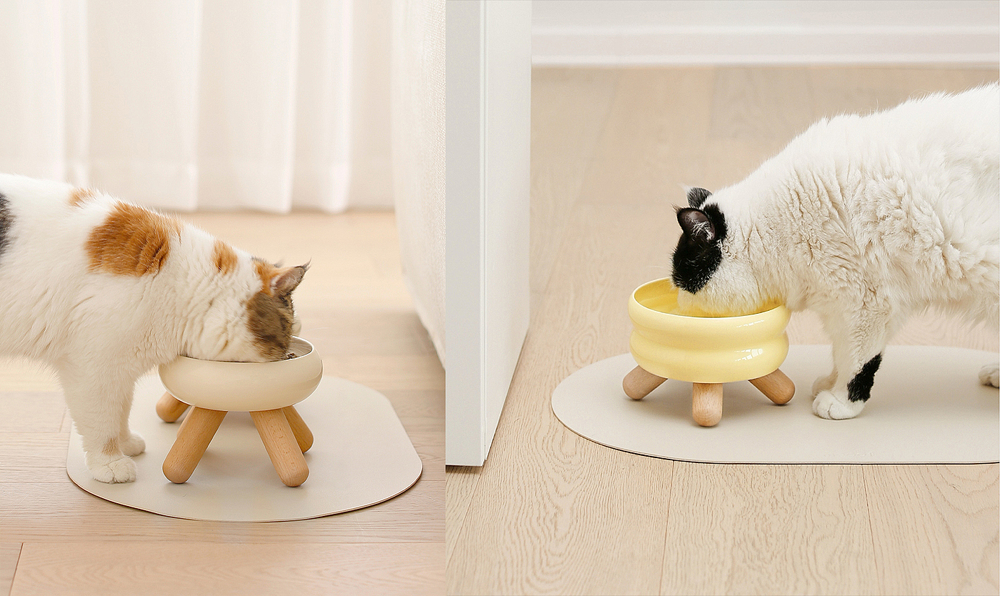 Pets，Log，ceramics，Housewear & Furnishings，Cat bowl，Pocket-portable dog bowl，interest，color，