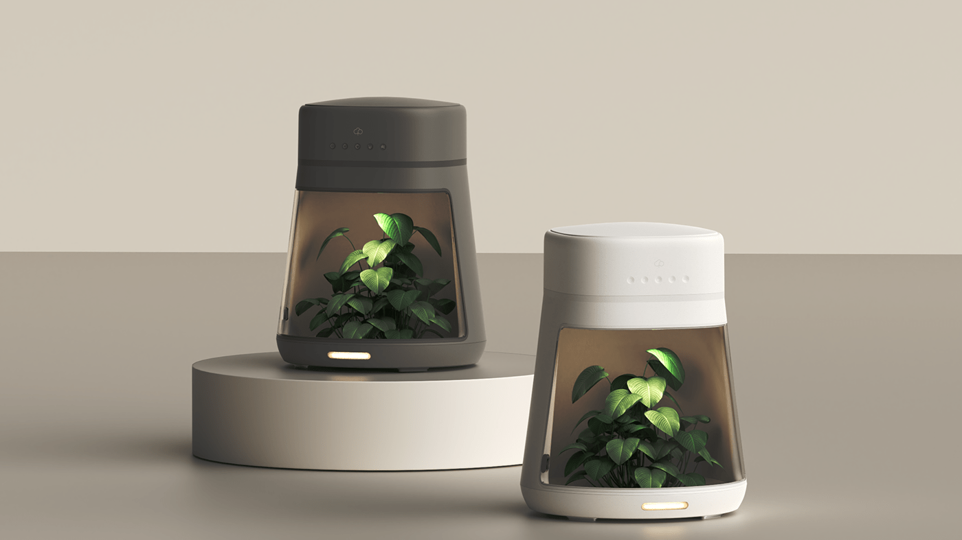 REGROW，Interaction design，originality，Indoor planter，