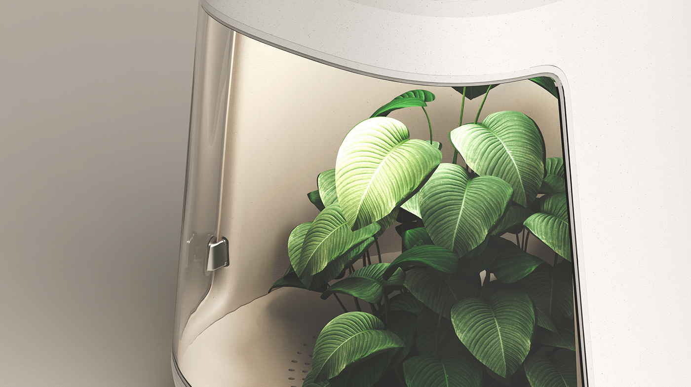 REGROW，Interaction design，originality，Indoor planter，
