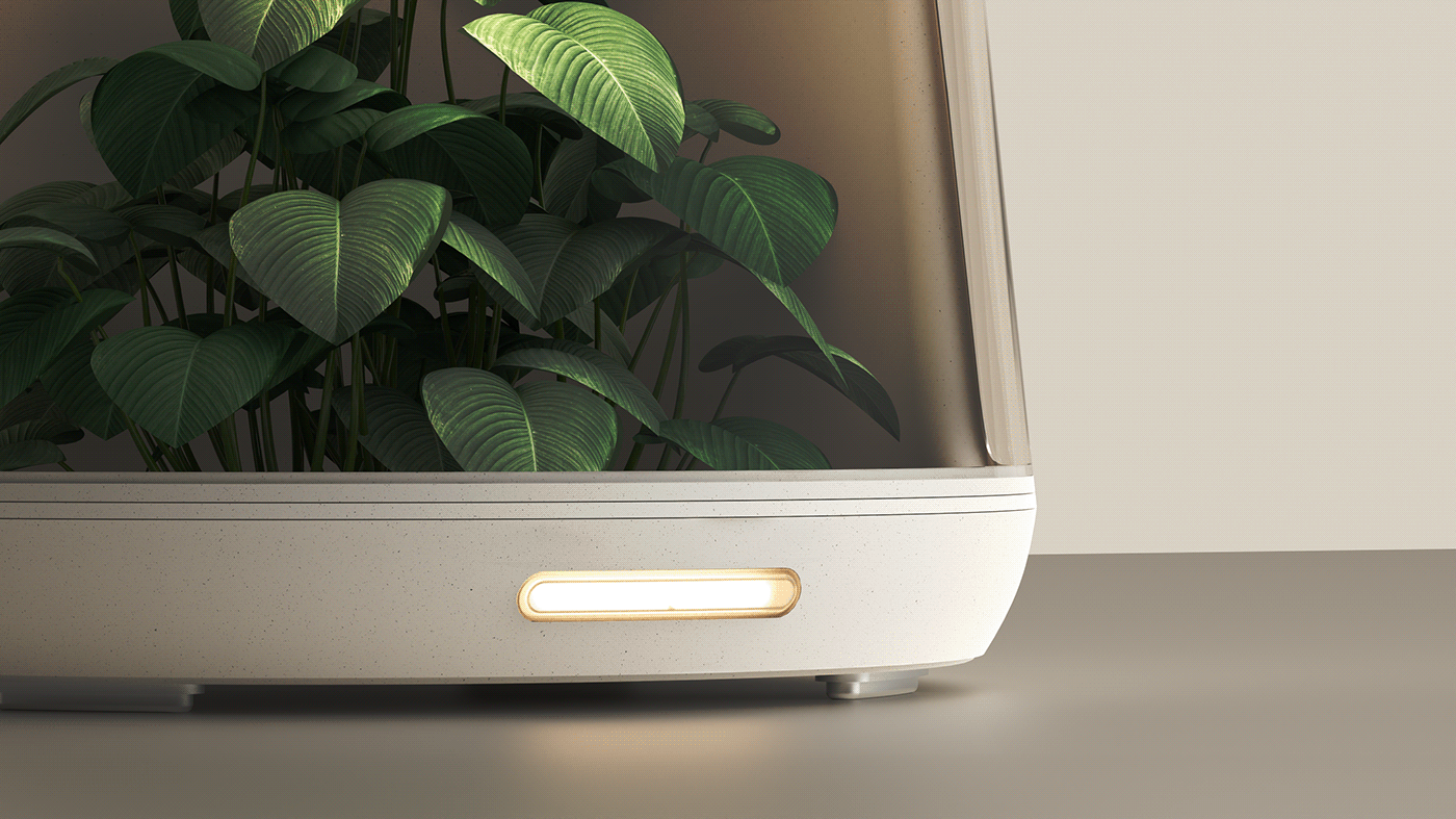 REGROW，Interaction design，originality，Indoor planter，