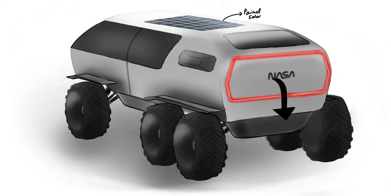 Moon，transport，lunar rover，modular，explore，