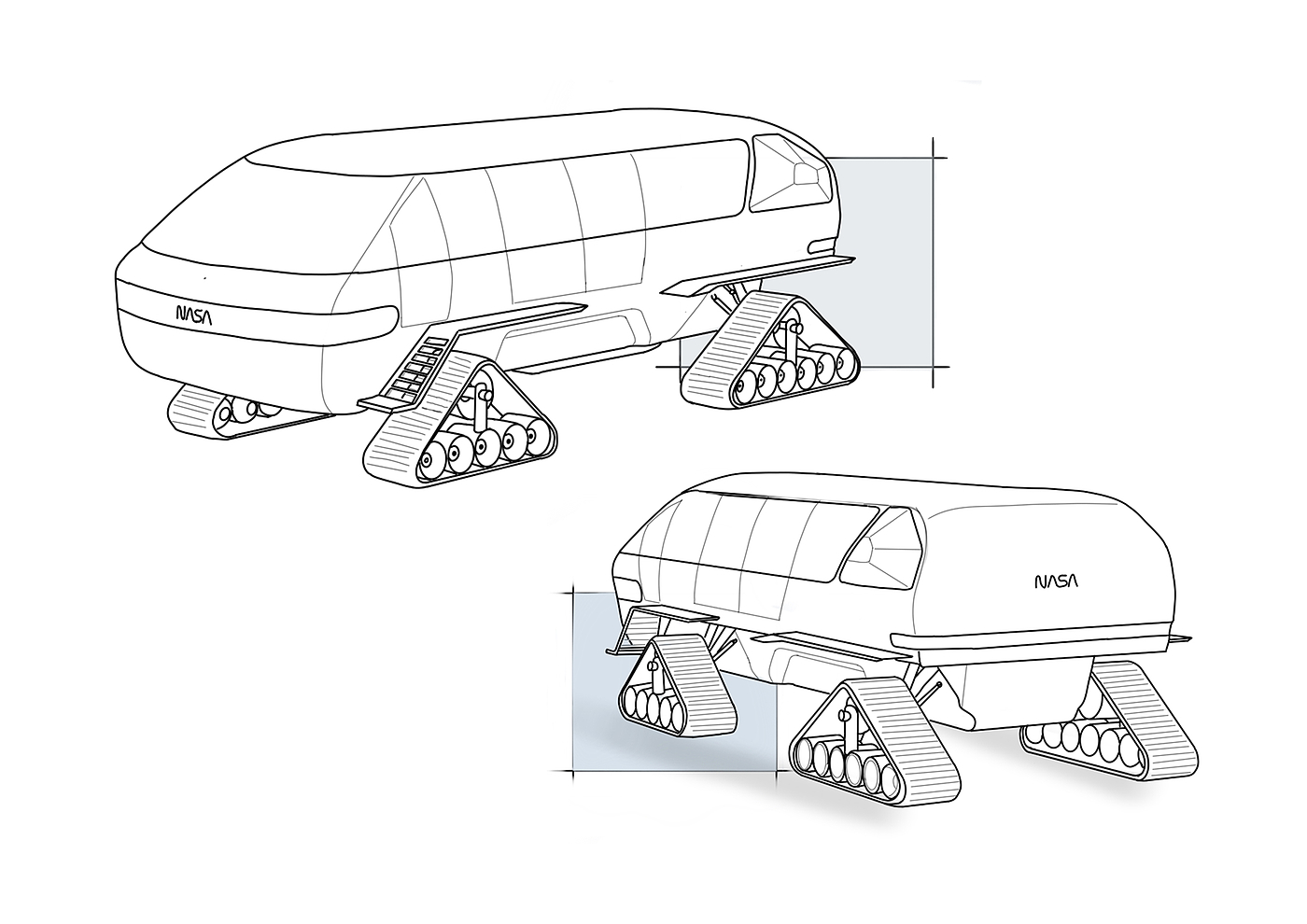 Moon，transport，lunar rover，modular，explore，