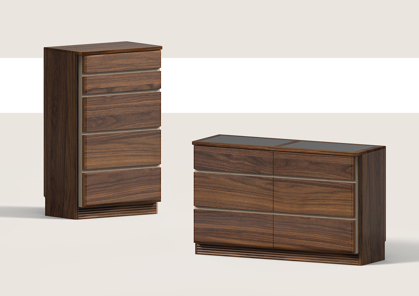 Solid wood furniture，Original design，furniture design ，dresser，Bucket cabinet，Black walnut furniture，industrial design，