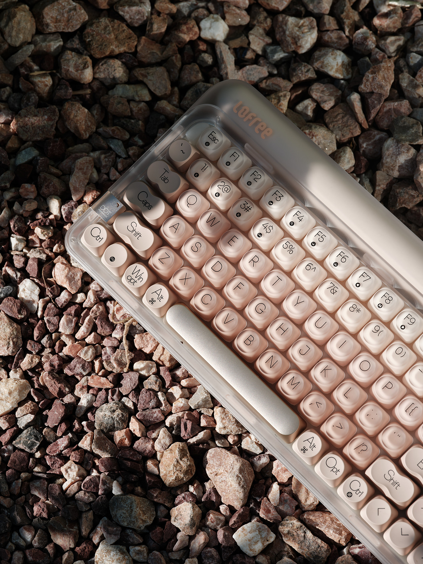 Original design，Lofree Lofi，Liquid Foundation，Mechanical keyboard，product design，beautiful，The strength behind the beauty，