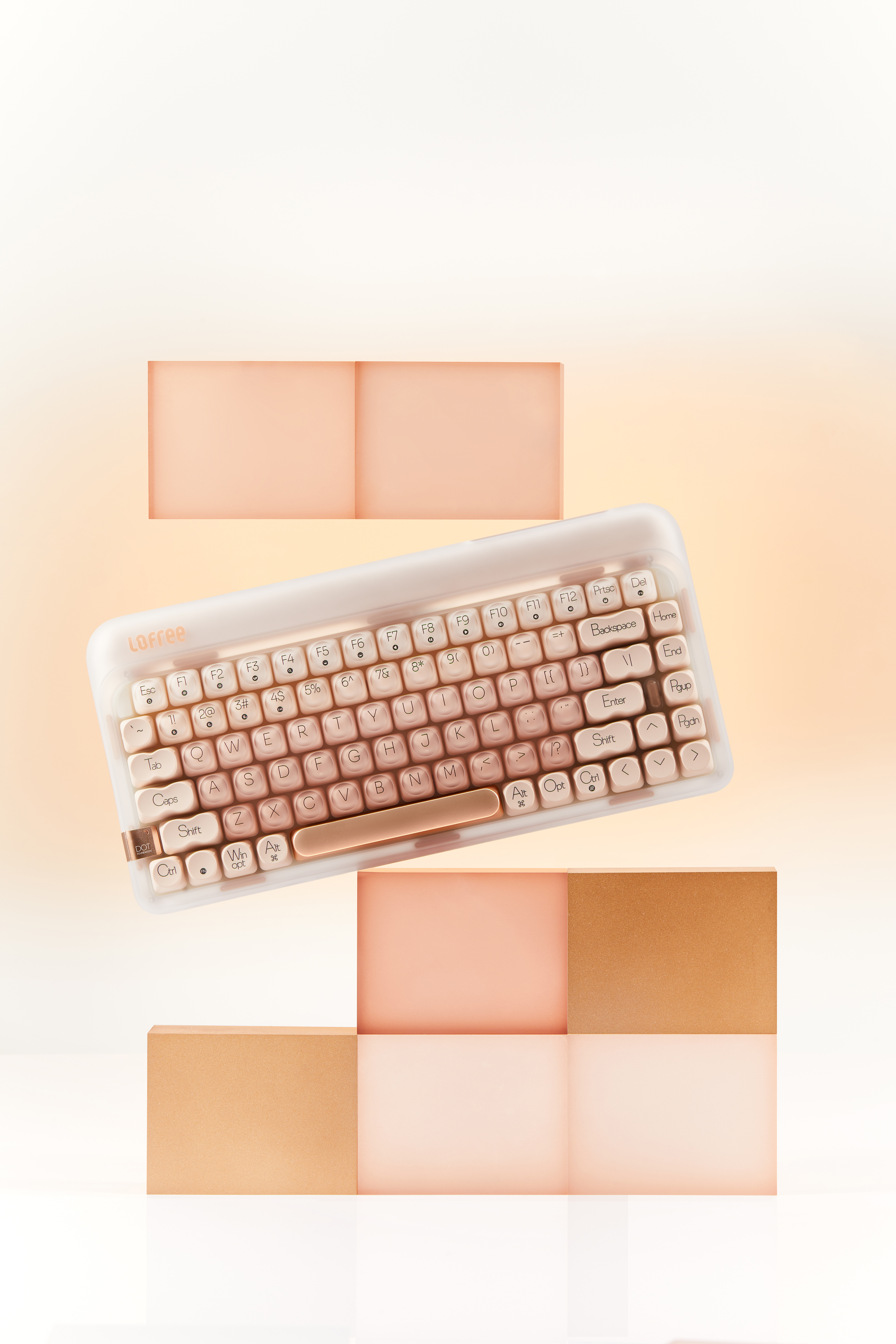 Original design，Lofree Lofi，Liquid Foundation，Mechanical keyboard，product design，beautiful，The strength behind the beauty，
