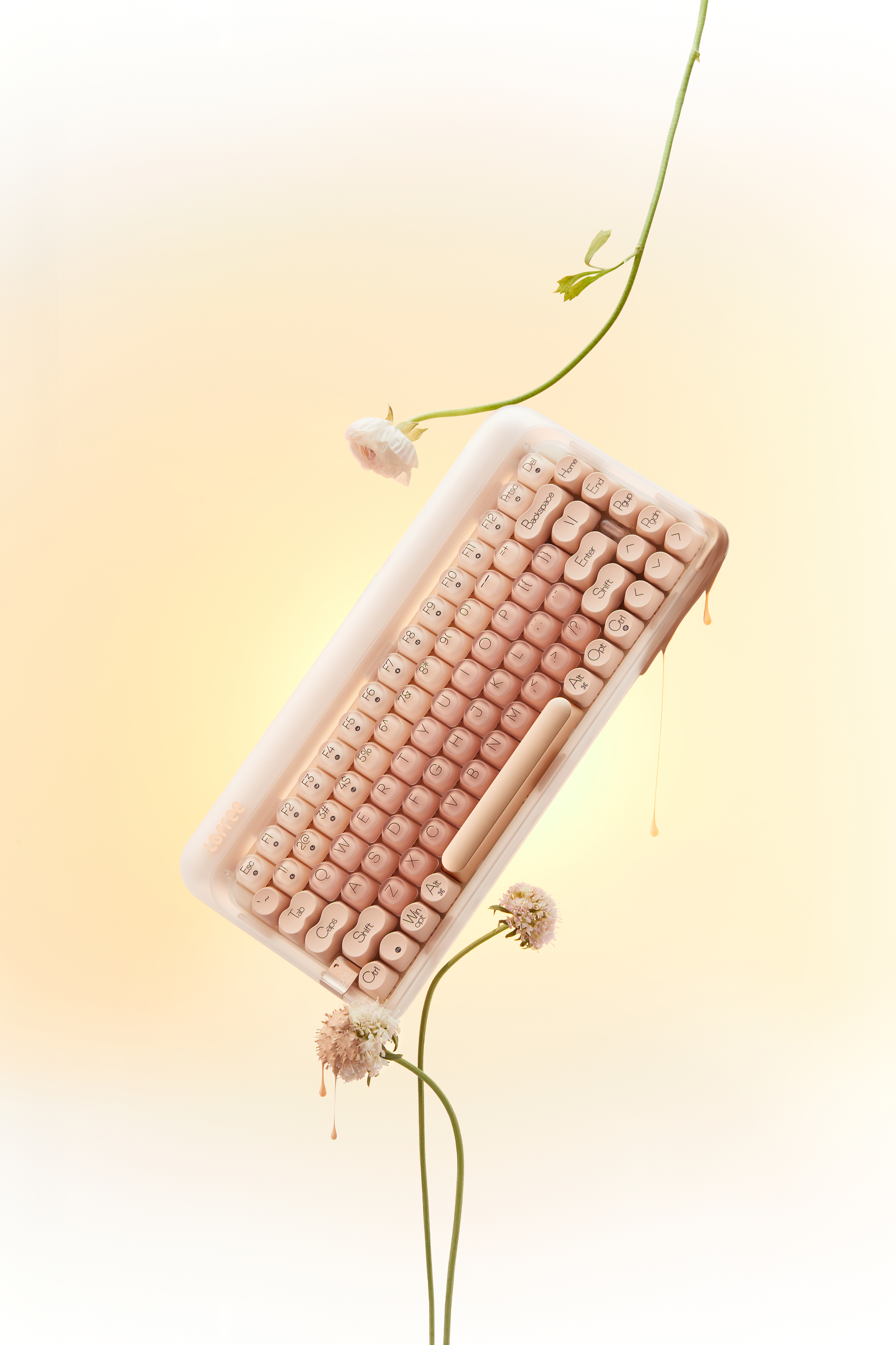 Original design，Lofree Lofi，Liquid Foundation，Mechanical keyboard，product design，beautiful，The strength behind the beauty，