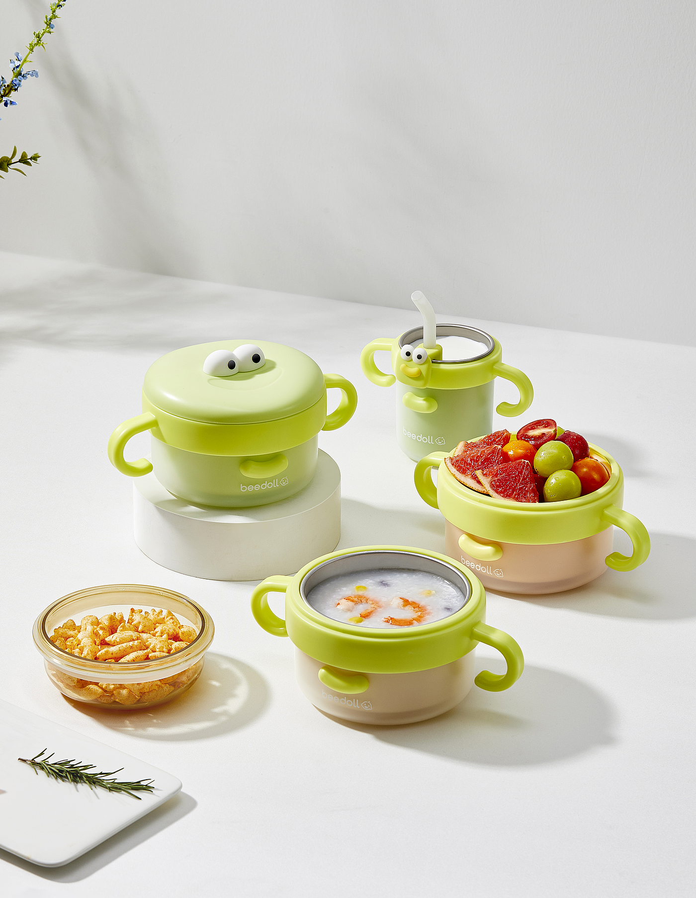 Water filling bowl，milk cup，Water cup，children，Fork spoon，stainless steel，ppsu，straw，