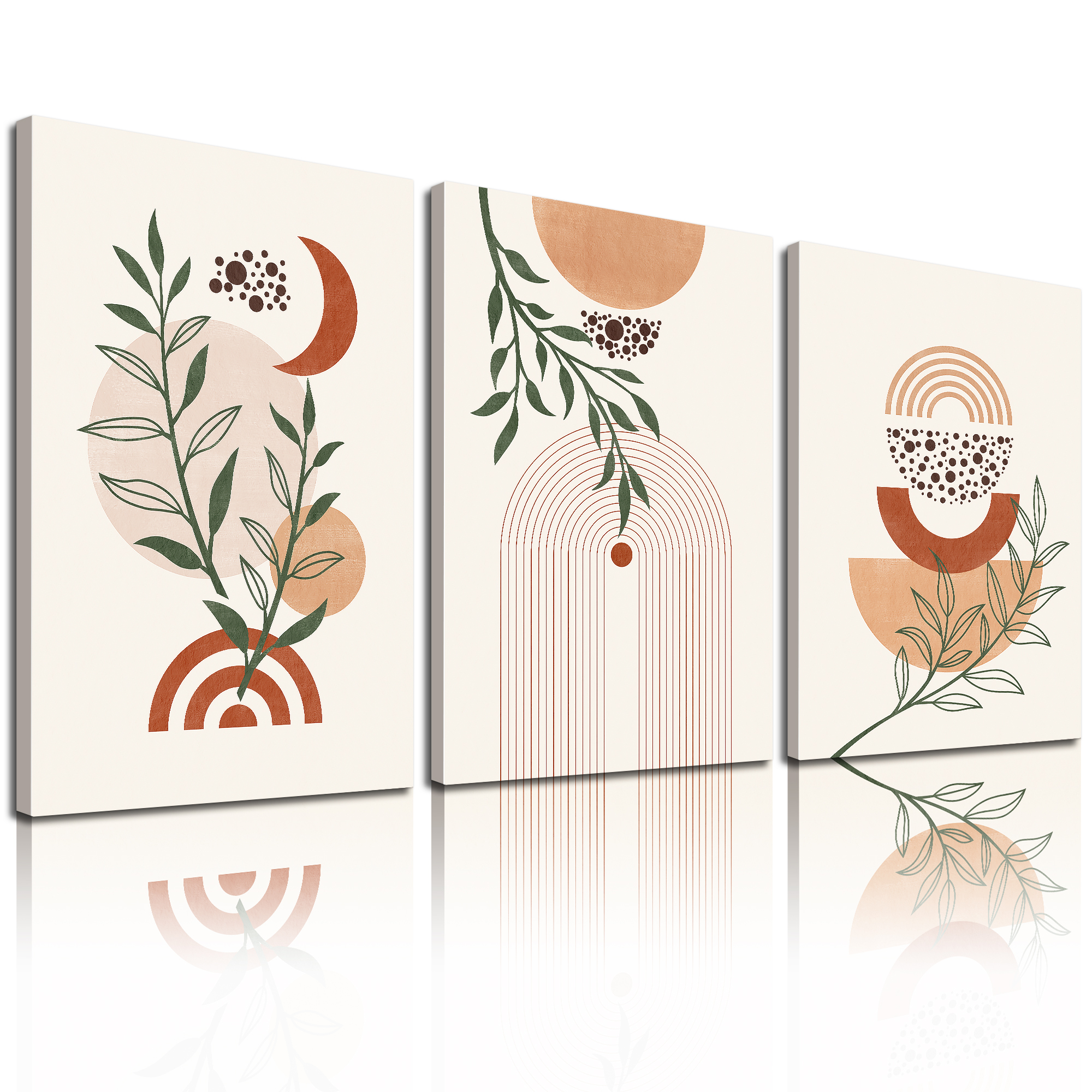 wall painting，Triple painting，Decorative painting，Amazon main image，