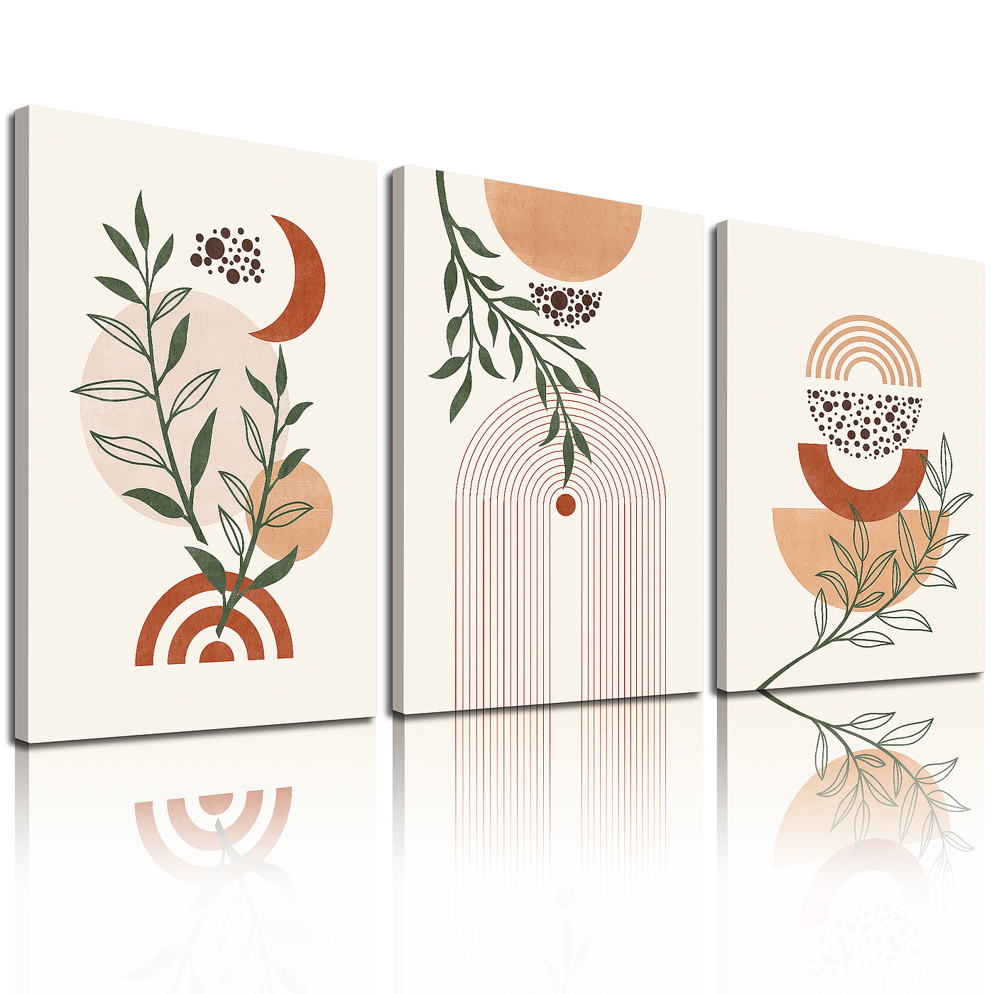wall painting，Triple painting，Decorative painting，Amazon main image，