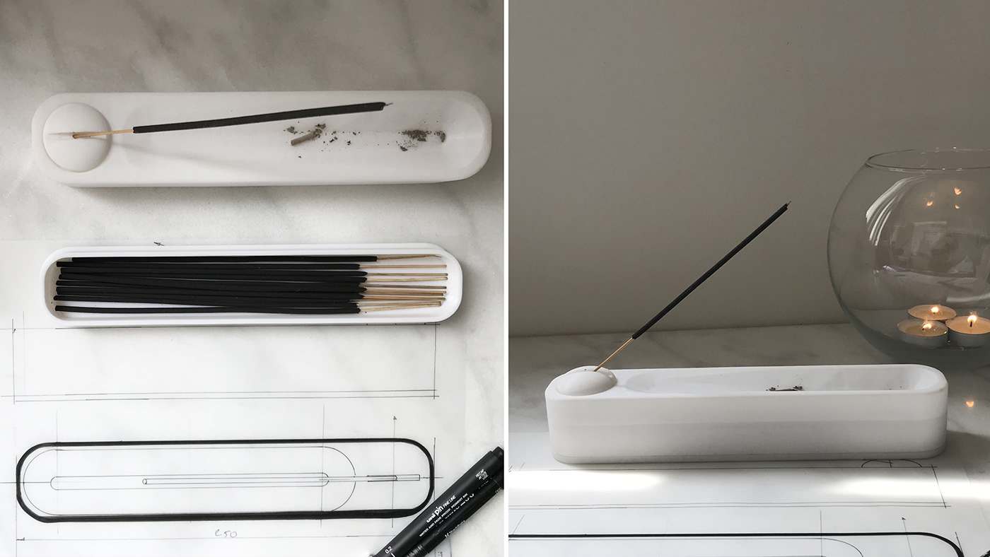 Sby.，Incense burner，Housewear & Furnishings，industrial design，