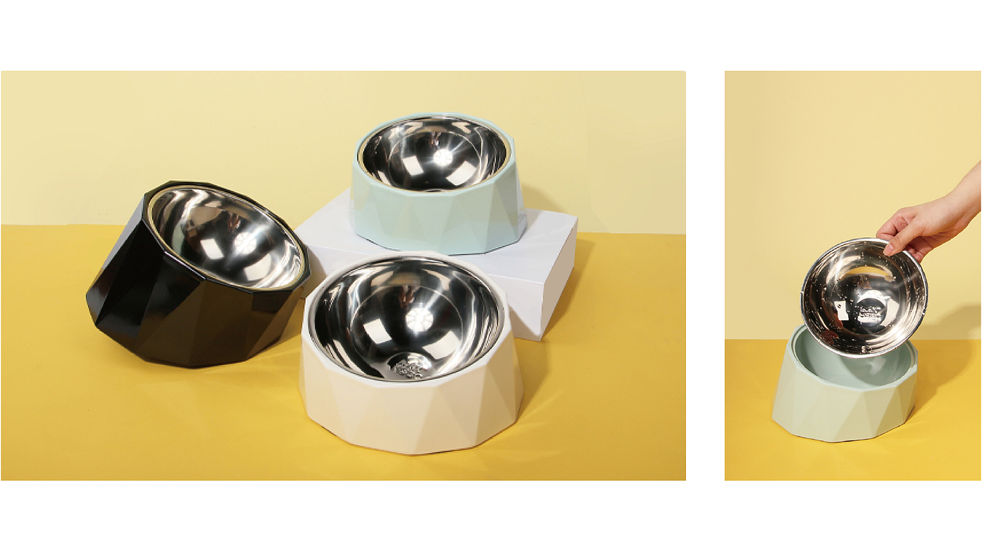 Pets，Housewear & Furnishings，Pocket-portable dog bowl，melamine material，