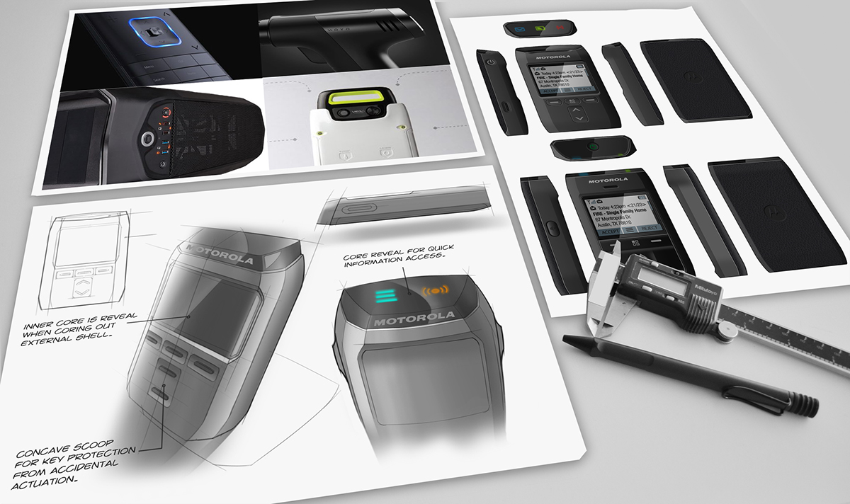 Tetra Page，walkie-talkie，Motorola，Electronics，