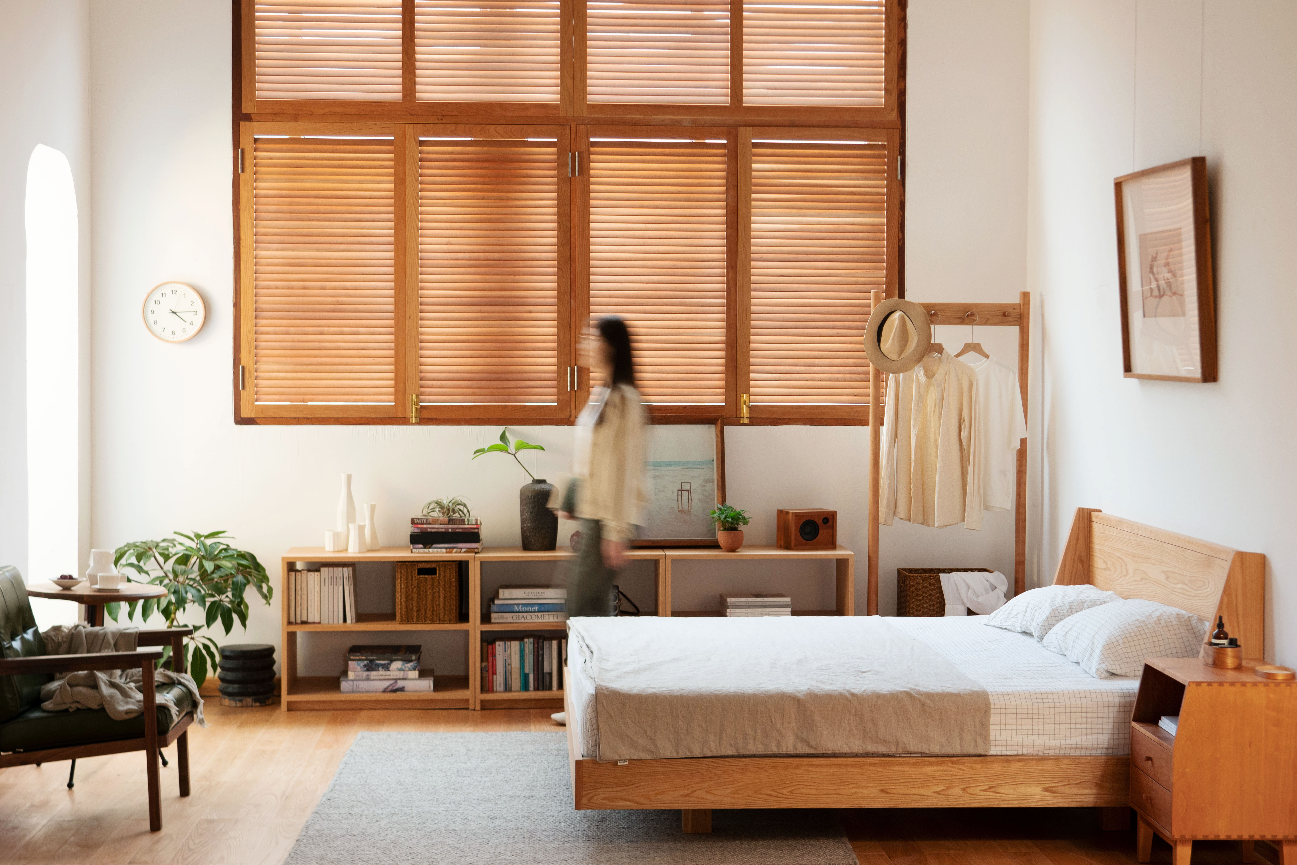 Solid wood furniture，Soft bag bed，suspension，