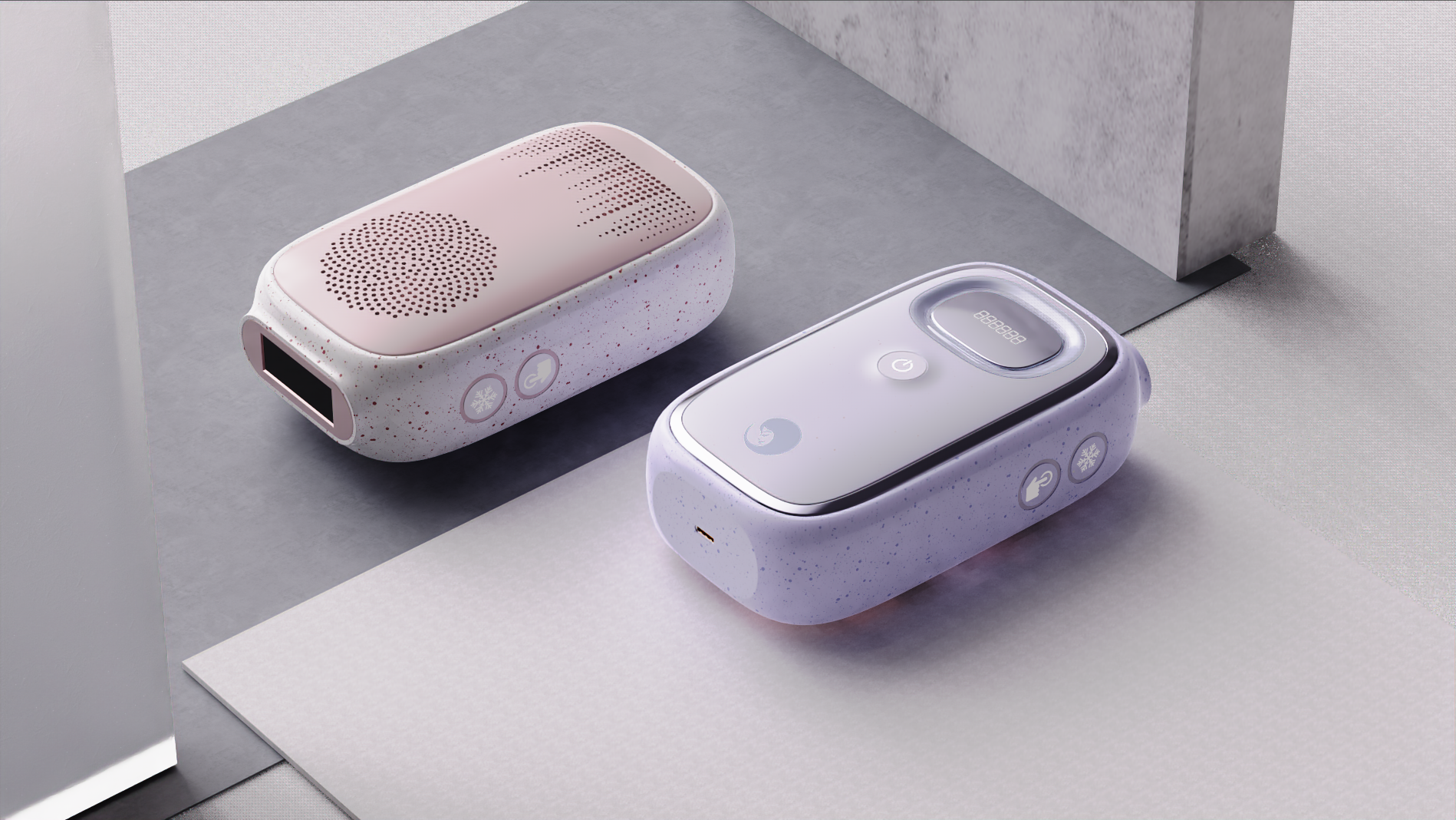 Depilatory instrument，Appearance design，Improved design，Female products，