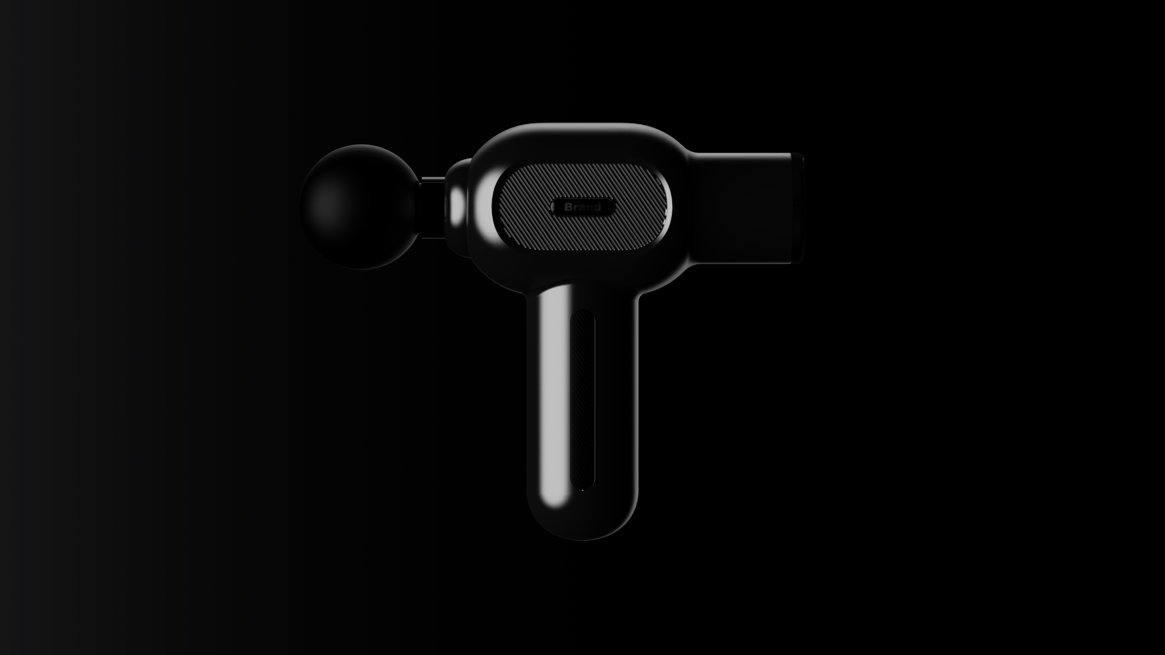 Fascia gun，electroplate，Product modeling，healthy，concept，