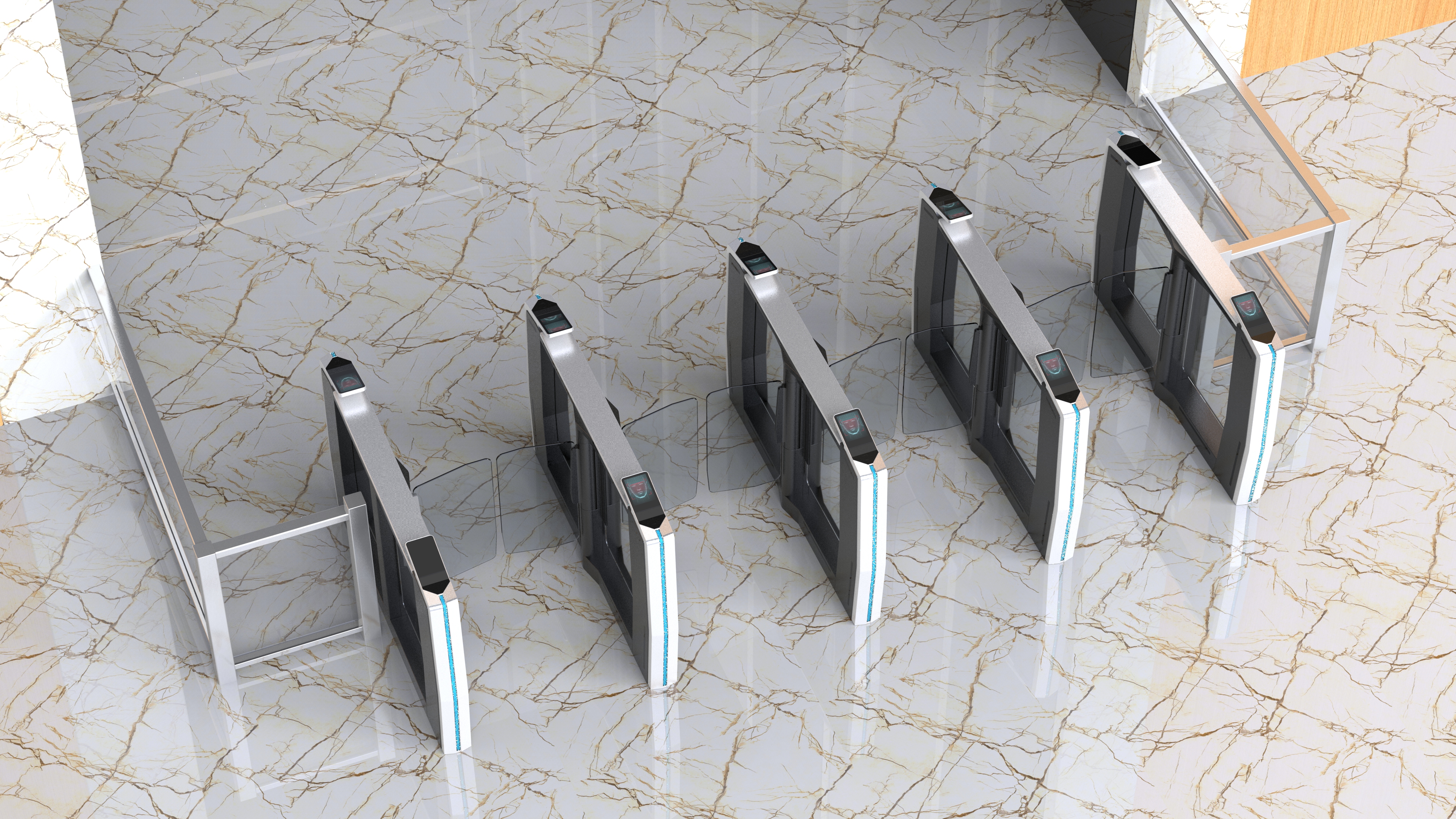 Channel gate，Customs Inspection，High-end business writing，Li Brocade Inspiration，