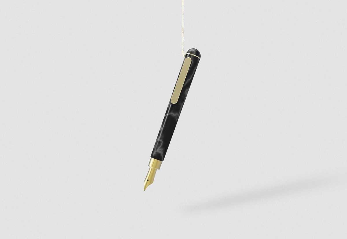 Pen，table pen，Stationery，product design，