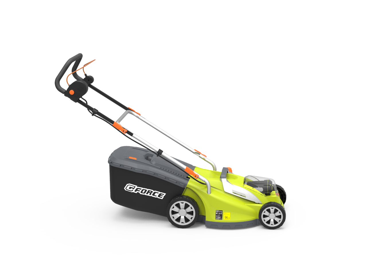 Long battery life lithium battery，Push assist，Oversized straw storage basket，