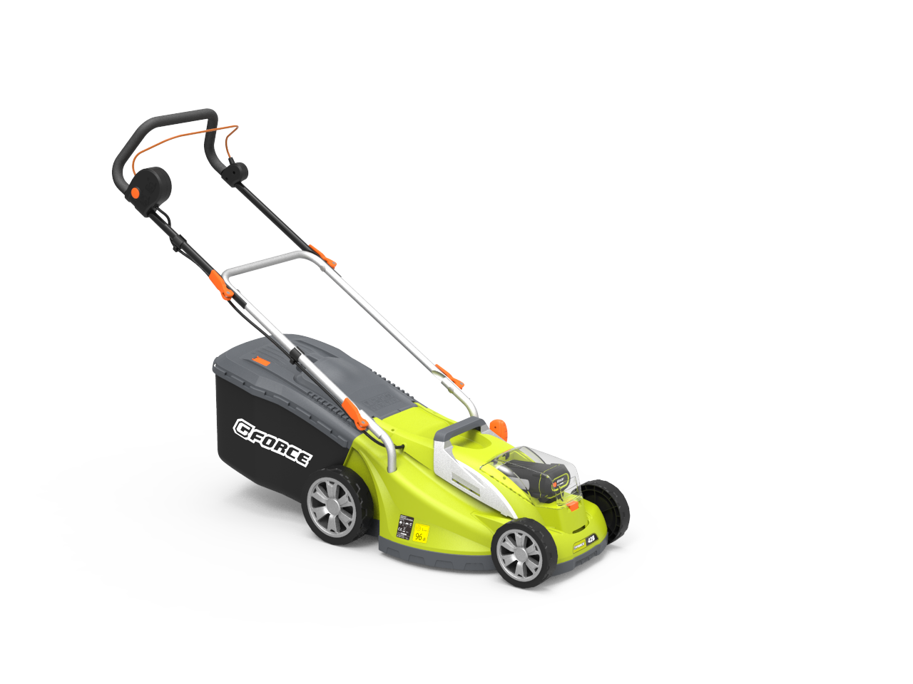 Long battery life lithium battery，Push assist，Oversized straw storage basket，