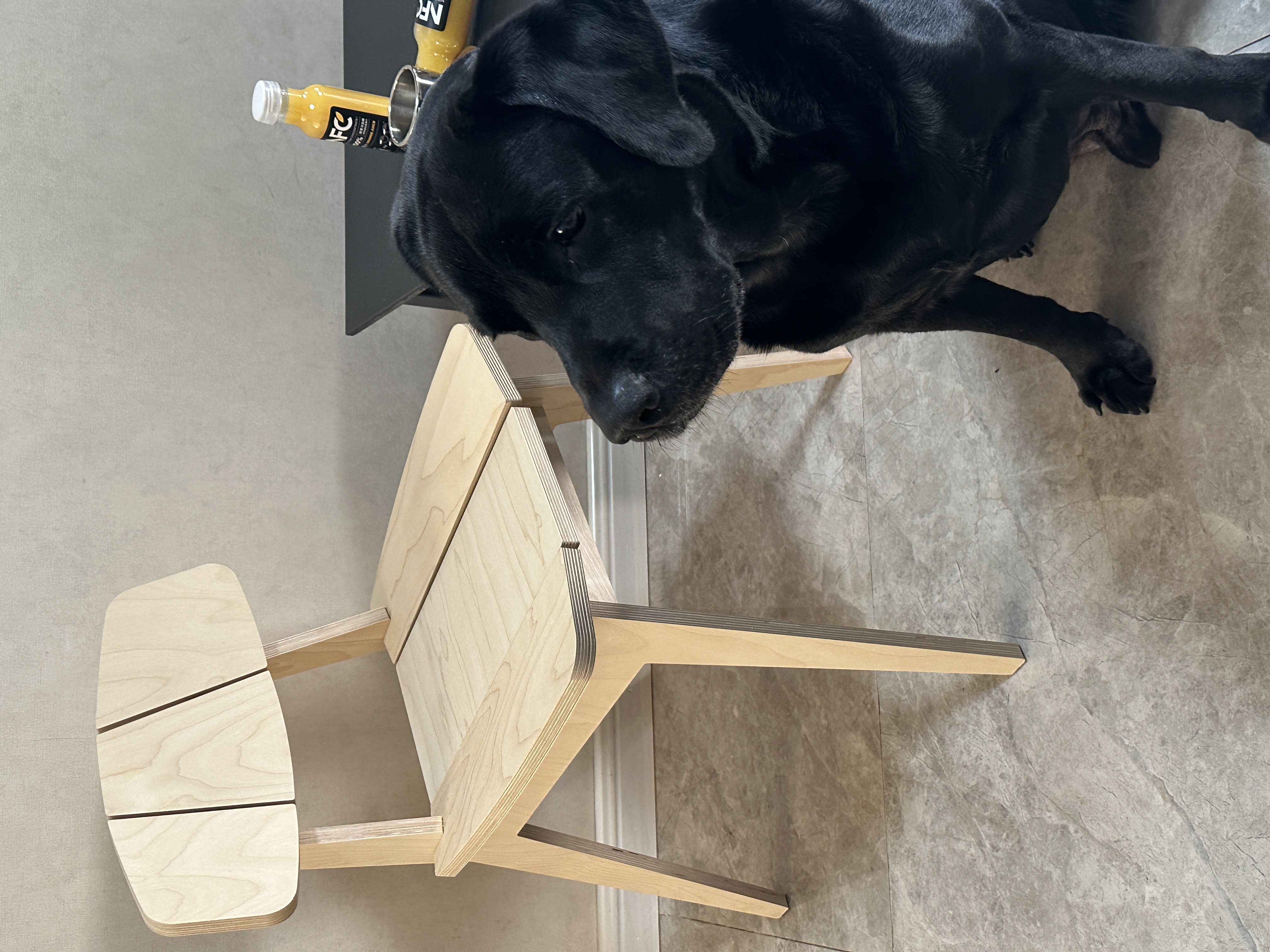 Simplified Dining Chair，