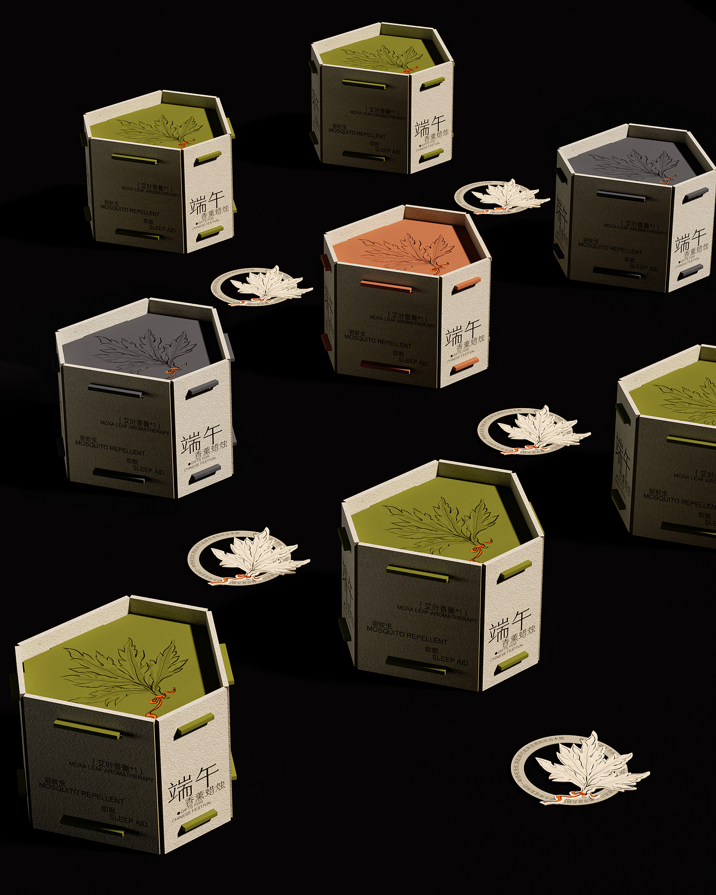 packing design，Zongzi packaging，Gift box design，Gift box，New Year gift box，Dragon Boat Festival gift box，Box design，Structure Design of Gift Box，