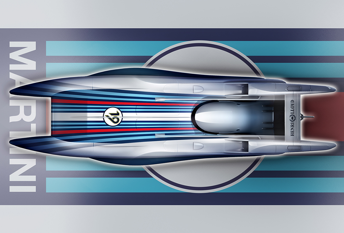 MARTINI，Boat racing，vehicle，industrial design，