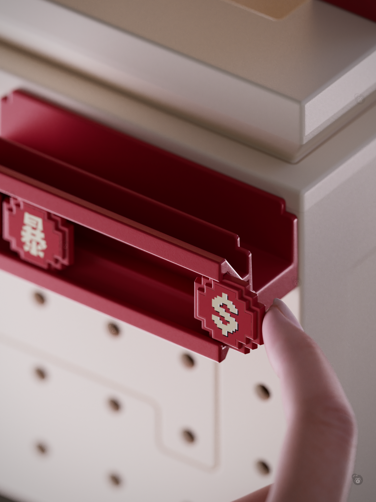 Daily Necessities，Tissue box，decompression，storage box，diy，Lucid，pray for auspiciousness，Ding，