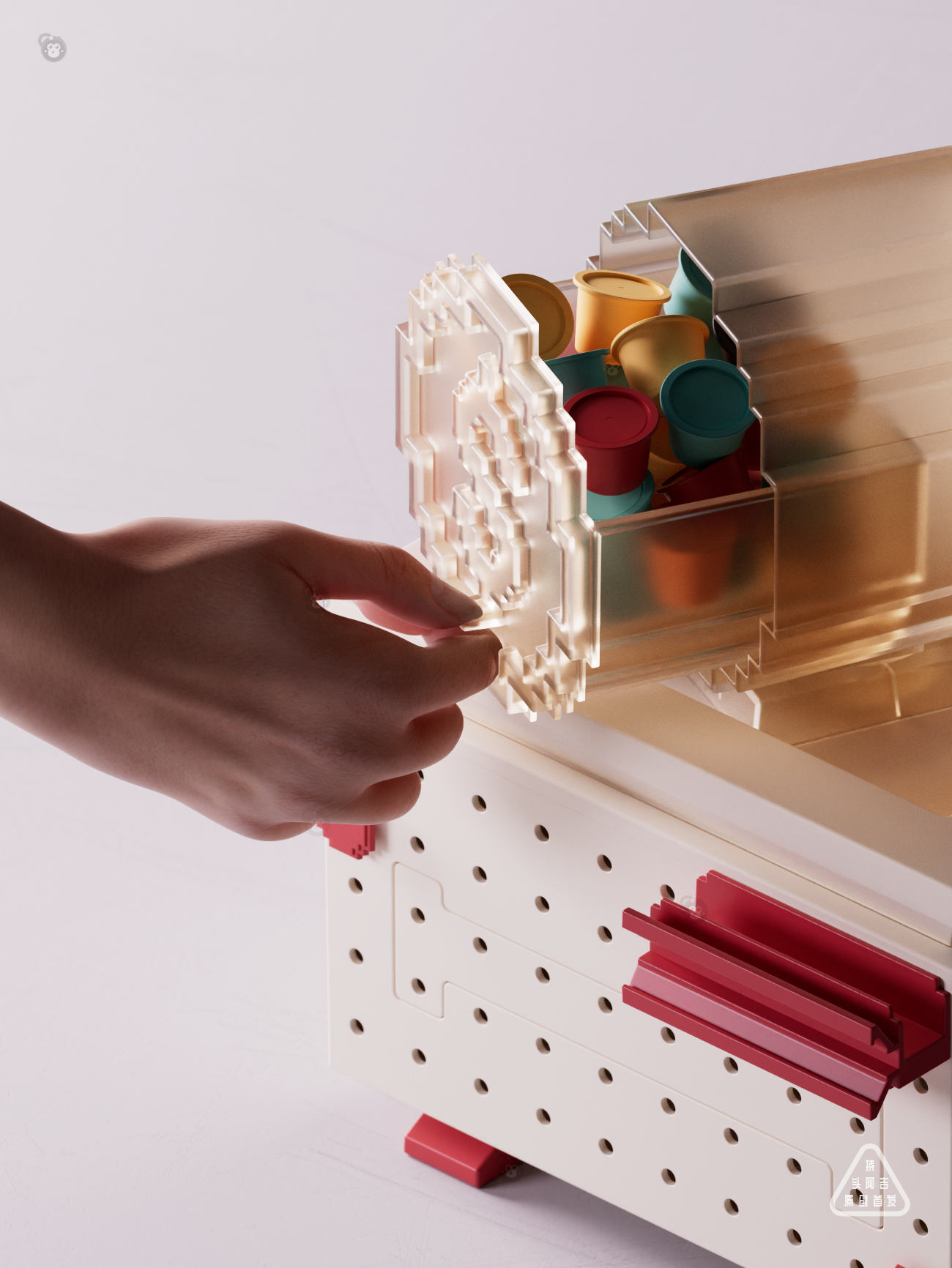 Daily Necessities，Tissue box，decompression，storage box，diy，Lucid，pray for auspiciousness，Ding，