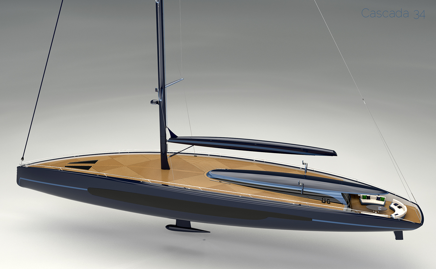 12 people，waterfall，solar energy，luxury，Sailboat，