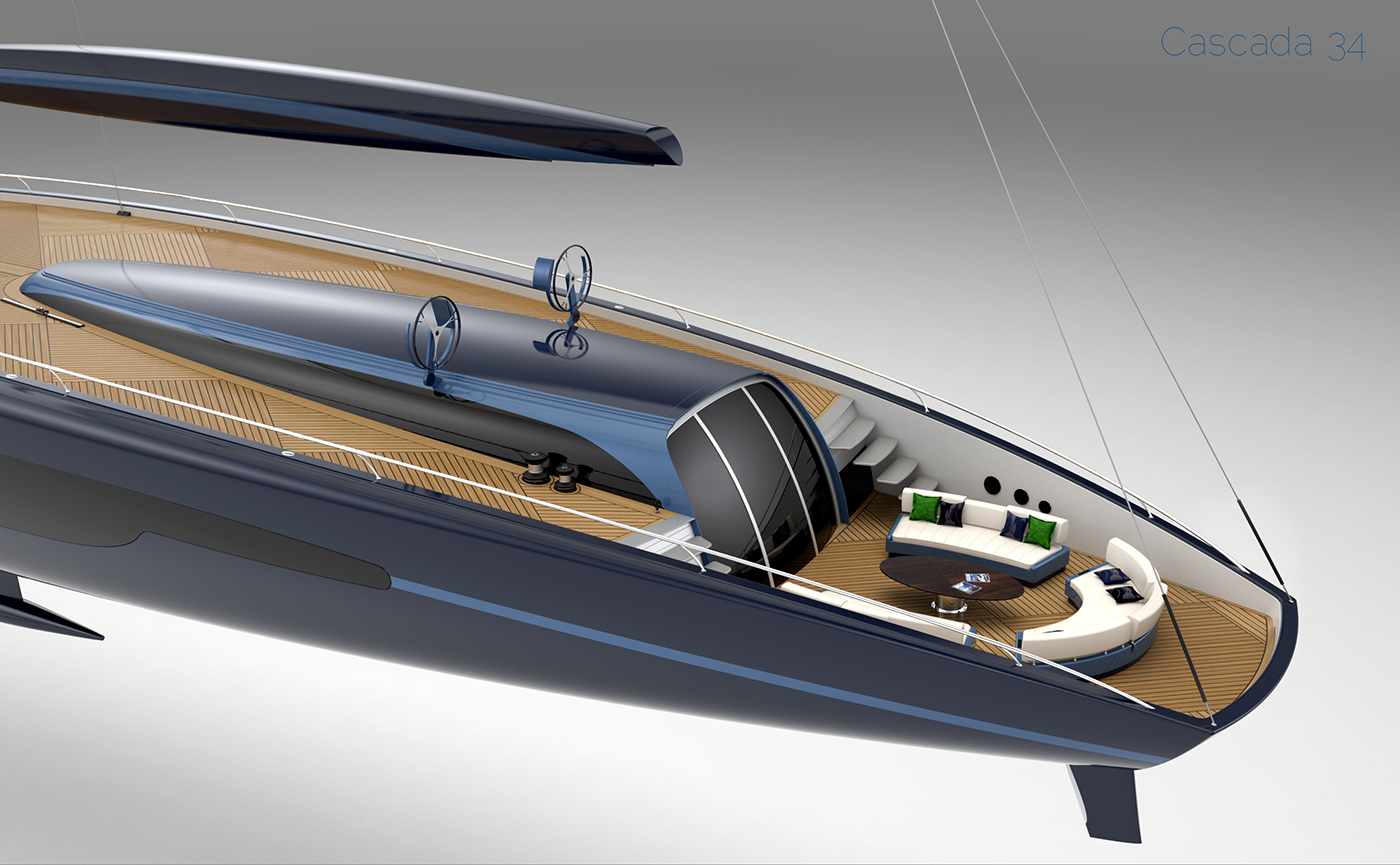 12 people，waterfall，solar energy，luxury，Sailboat，
