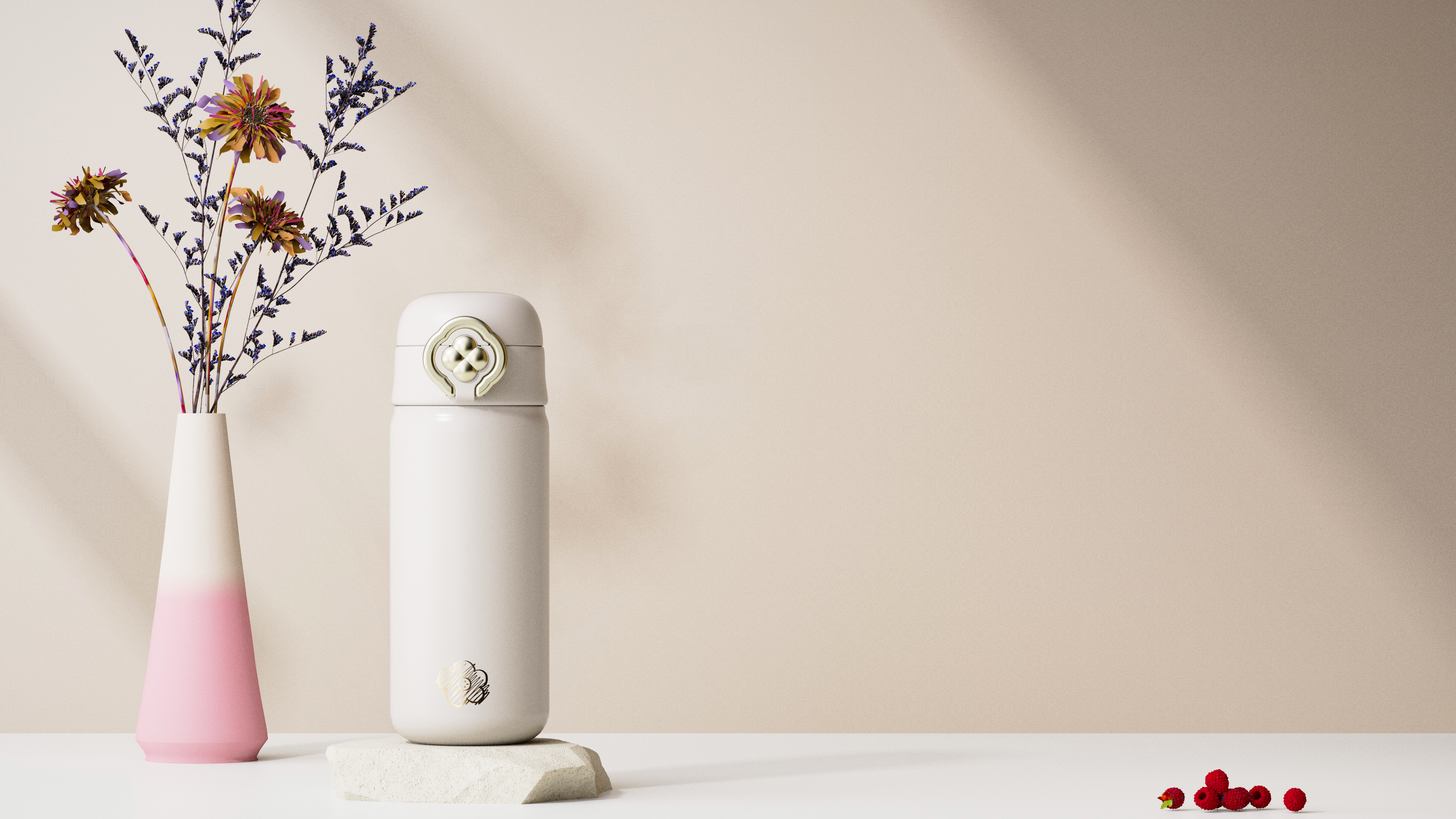 Retro，Metal，flower，