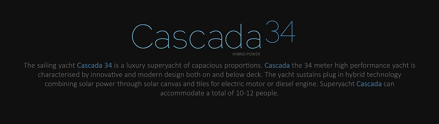 12人，Cascada，太阳能，豪华，帆船，
