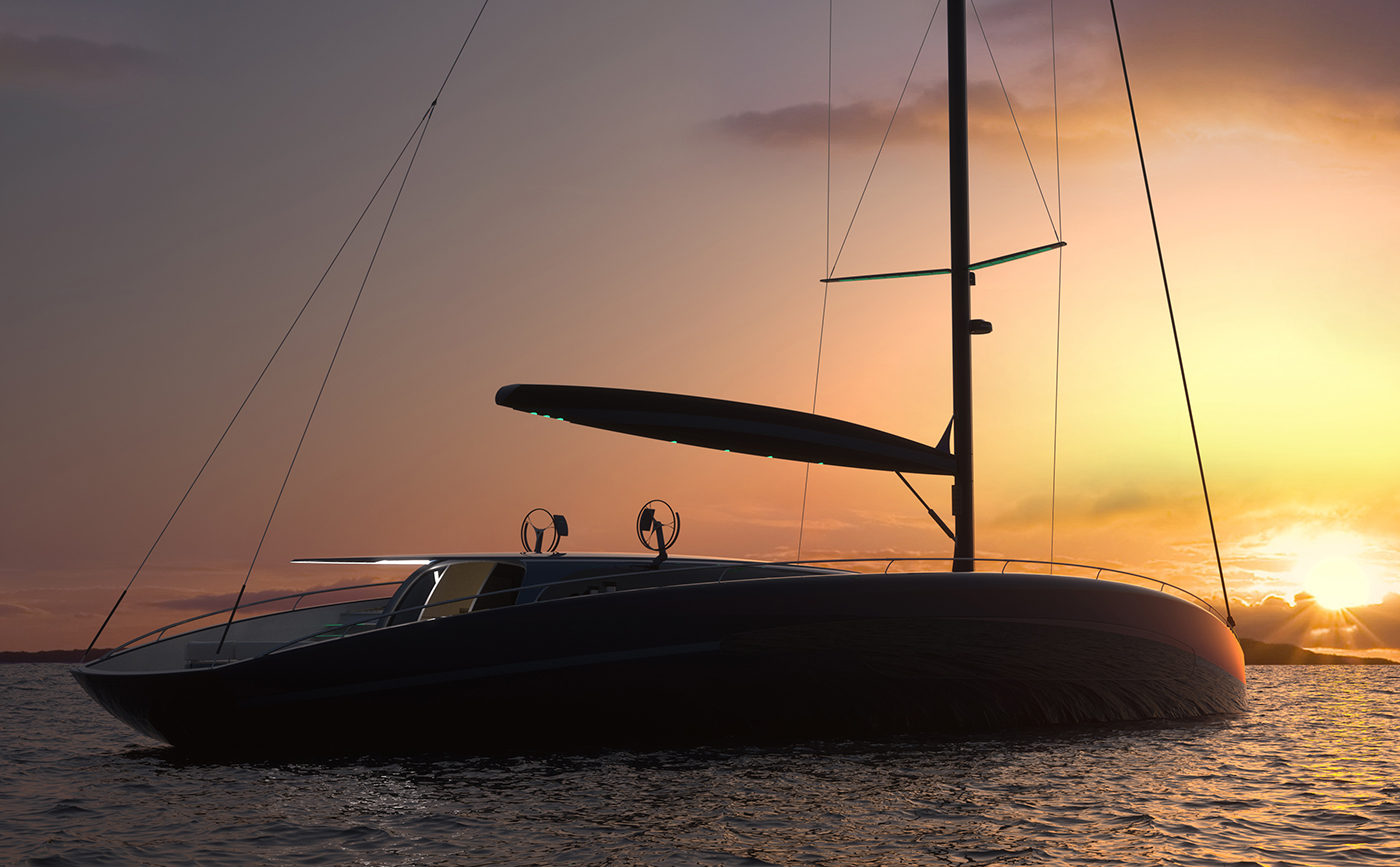 12 people，waterfall，solar energy，luxury，Sailboat，