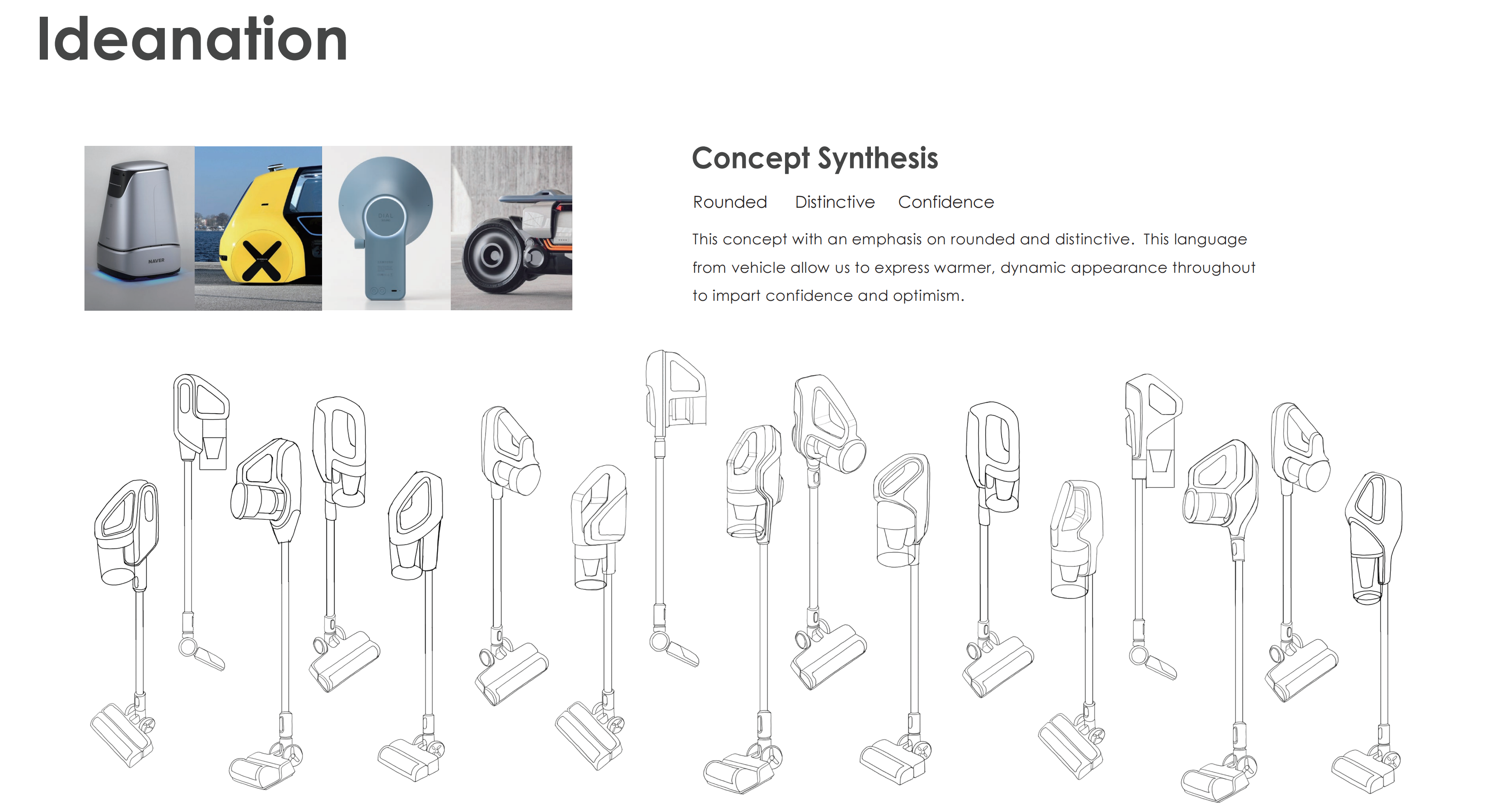 Vacuum cleaner，product design，User experience，design language ，