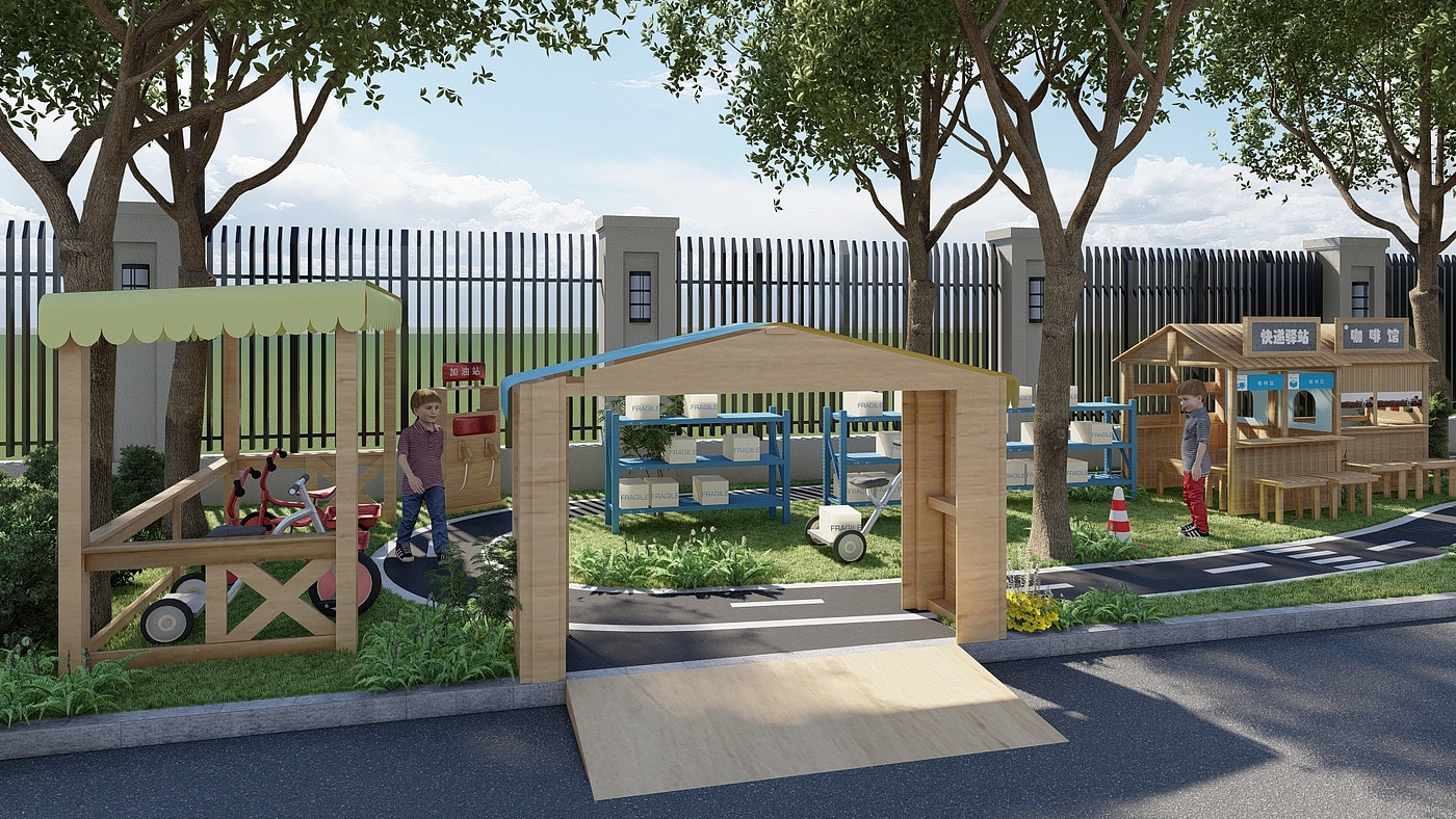 Outdoor Sports, Children Development, Simulated Life，