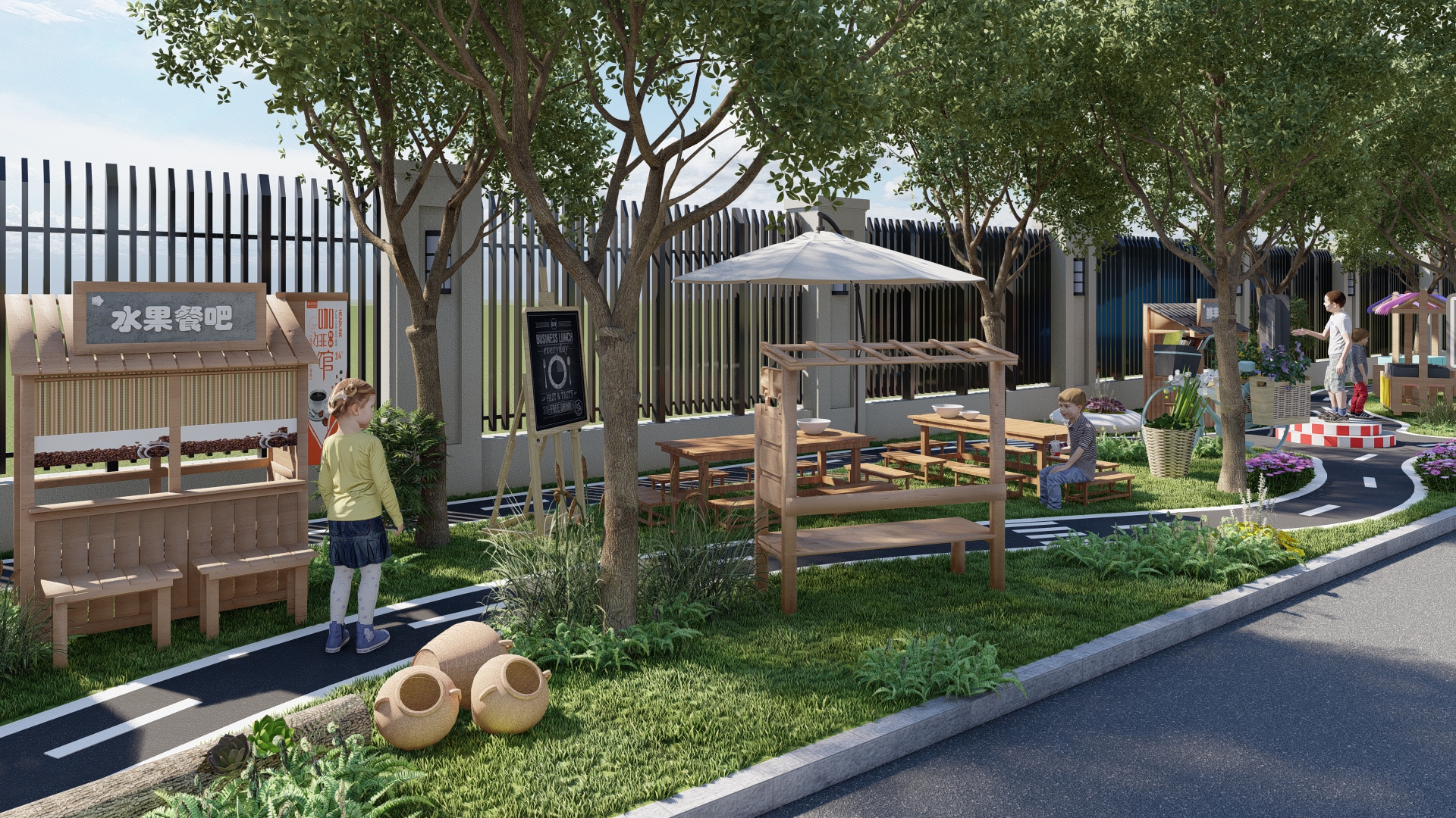 Outdoor Sports, Children Development, Simulated Life，