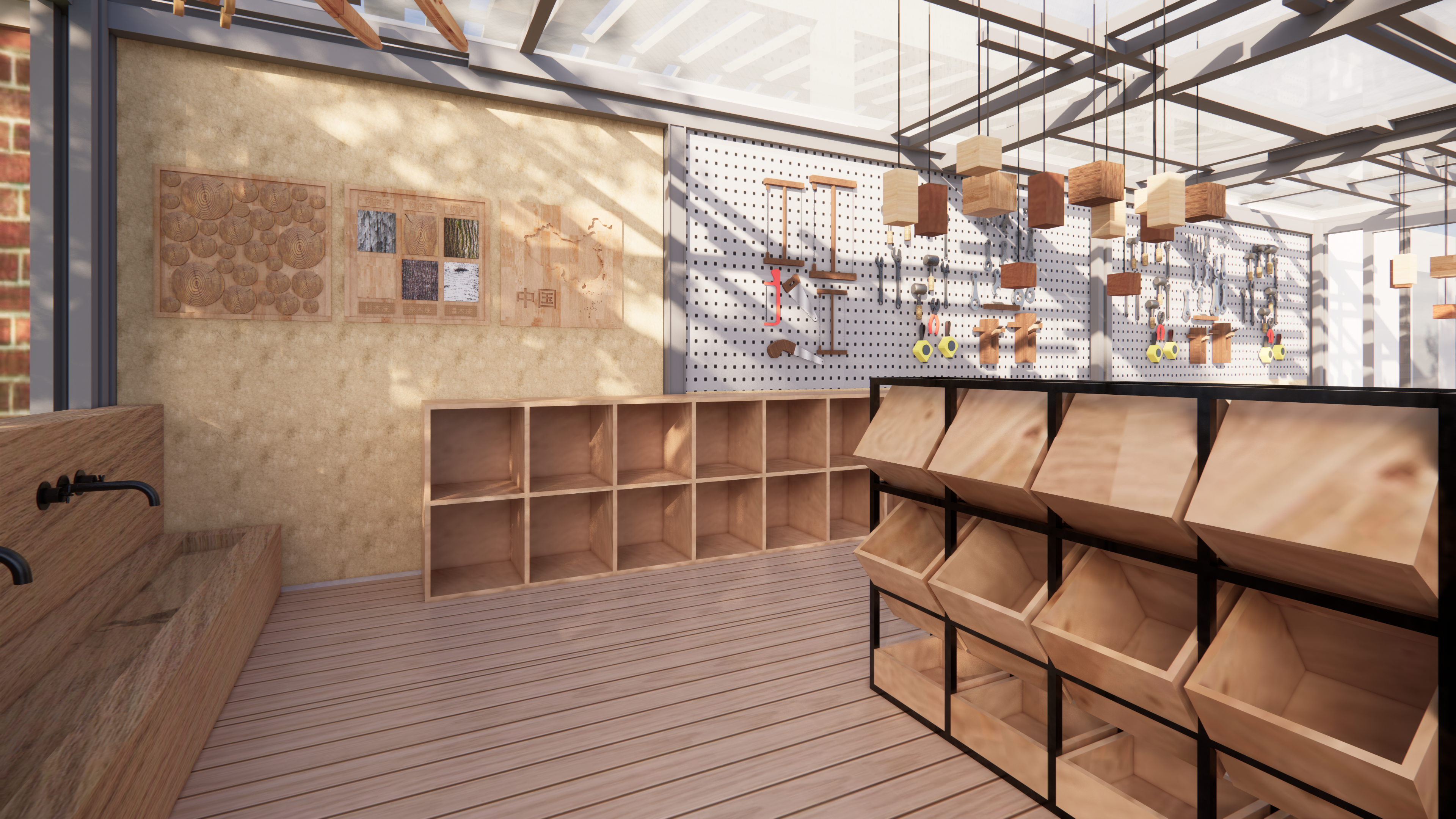 Outdoor design, planting design, toddler operation, steel frame structure,，