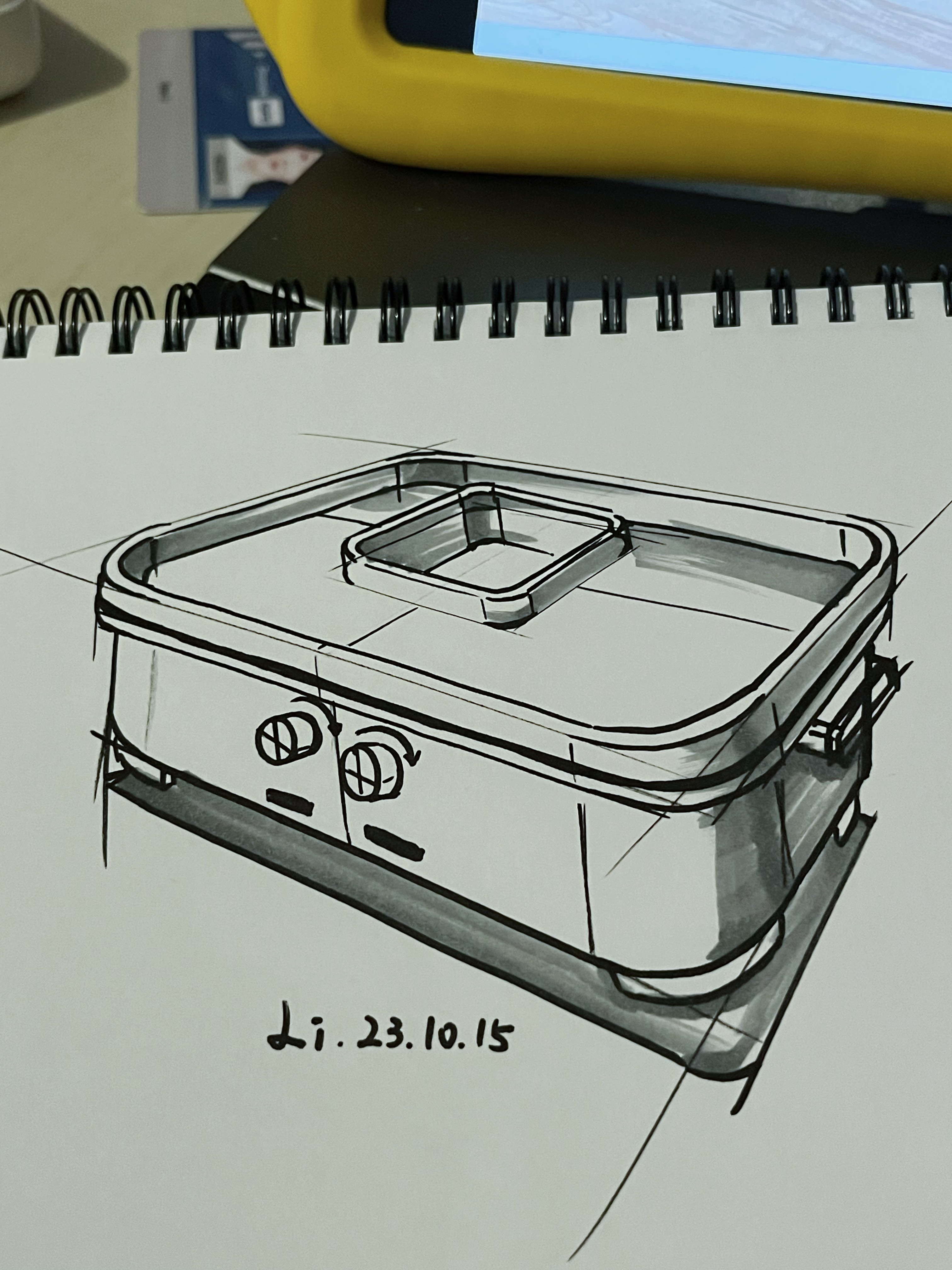 Hand drawn products，Hand drawn industrial design，