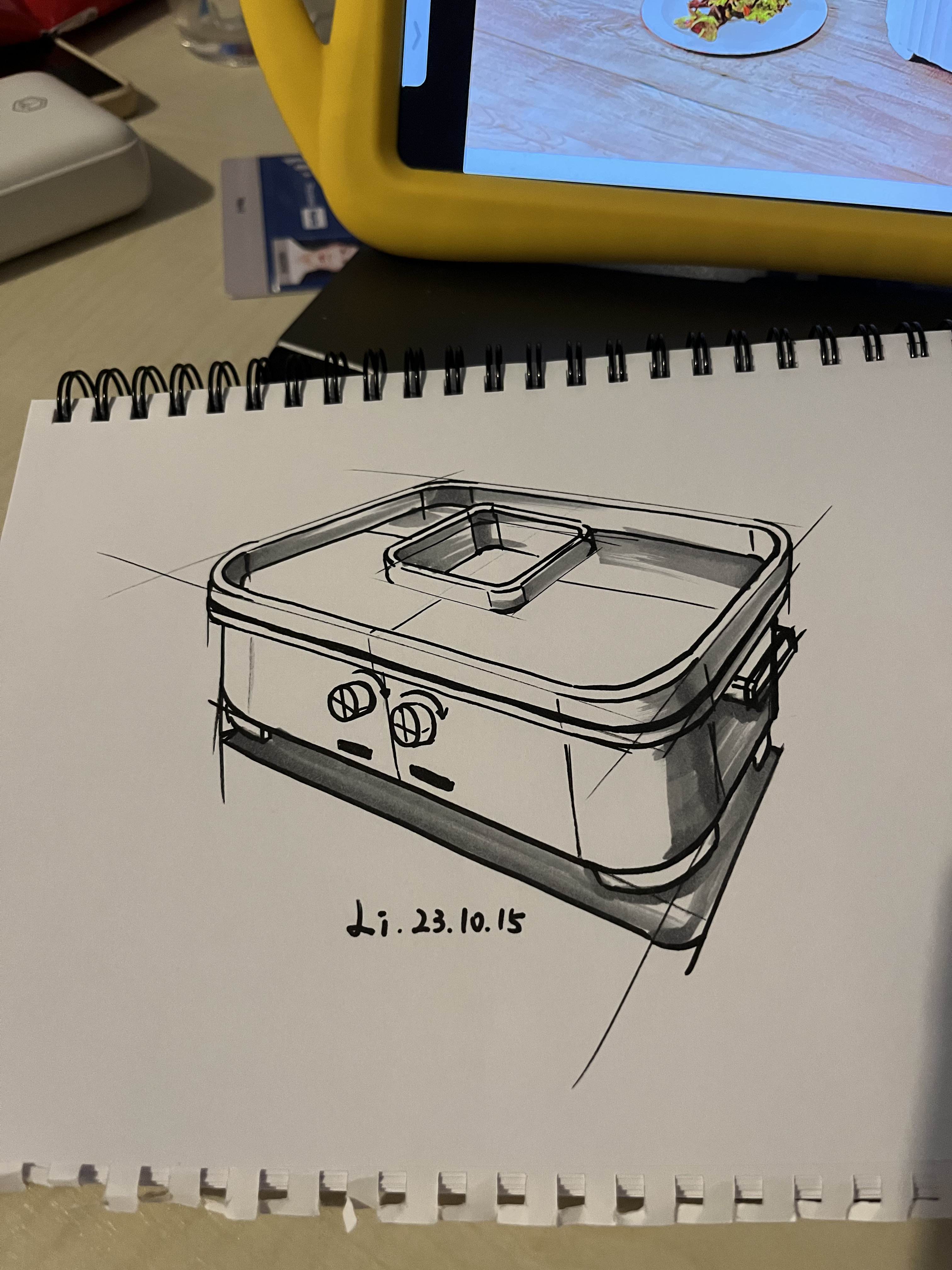 Hand drawn products，Hand drawn industrial design，