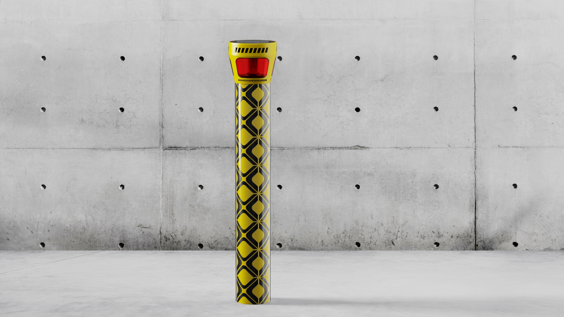 industrial design，Warning pile，regulatory system，environmental design，city equipment，