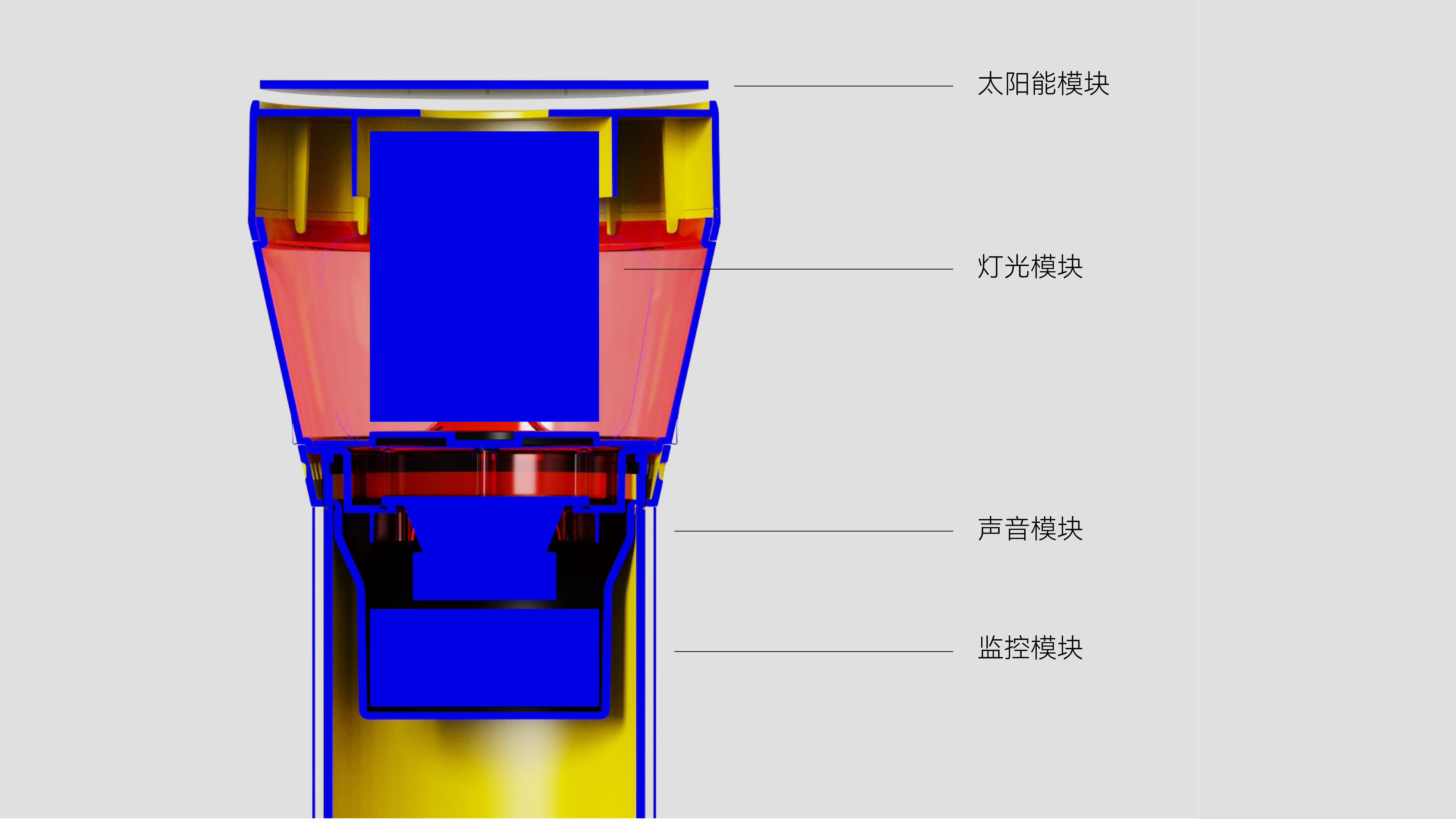 industrial design，Warning pile，regulatory system，environmental design，city equipment，