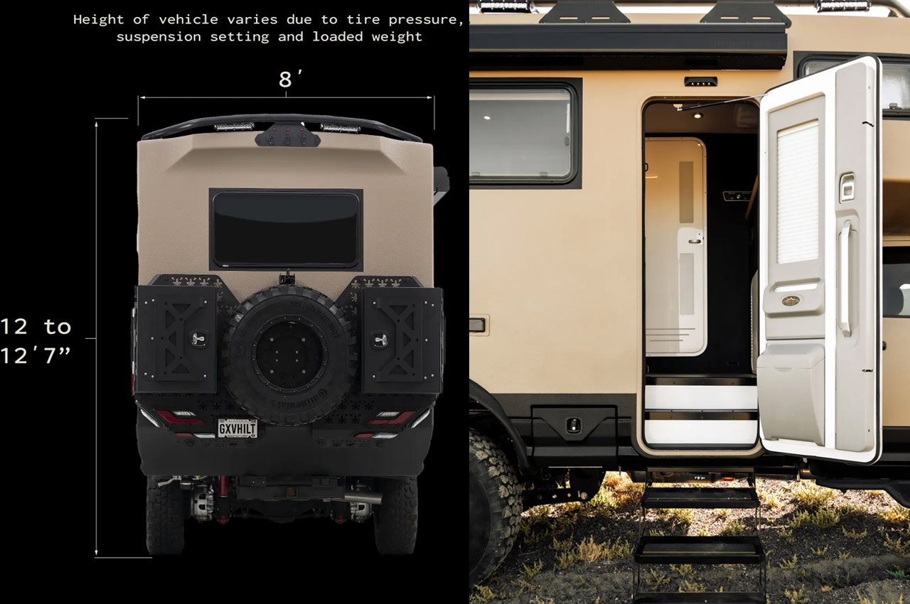 Campervan，heavy duty camper，GXV Hilt，
