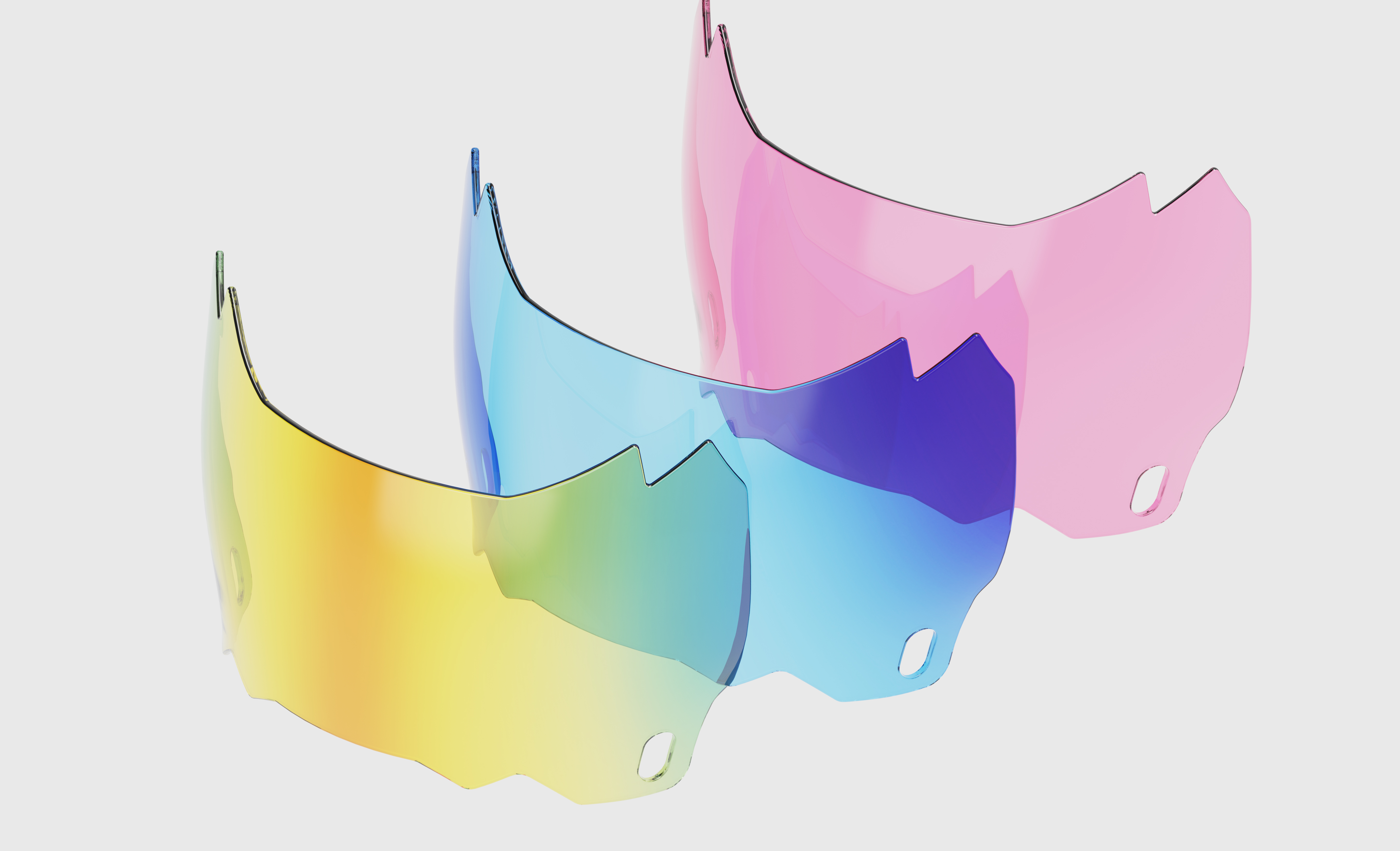 WBs，Football goggles，Scratch resistant，