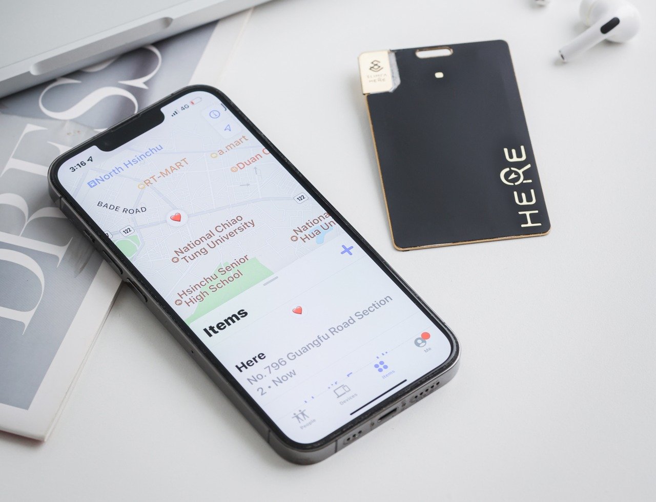 card，Tracker，Slimca HERE，ultrathin，