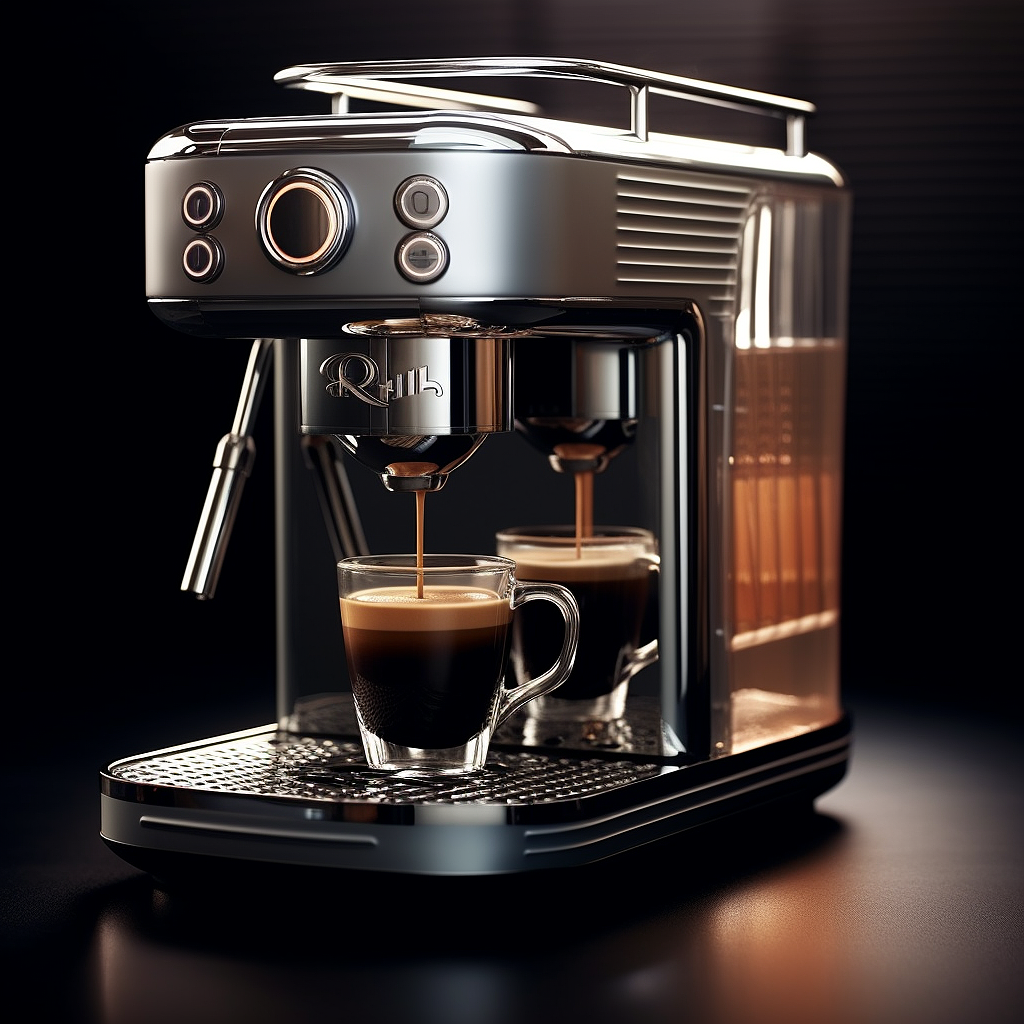 Appearance design，Structural design，Coffee machine，Retro Design ，industrial design，Household Electric Appliances，Restaurant，