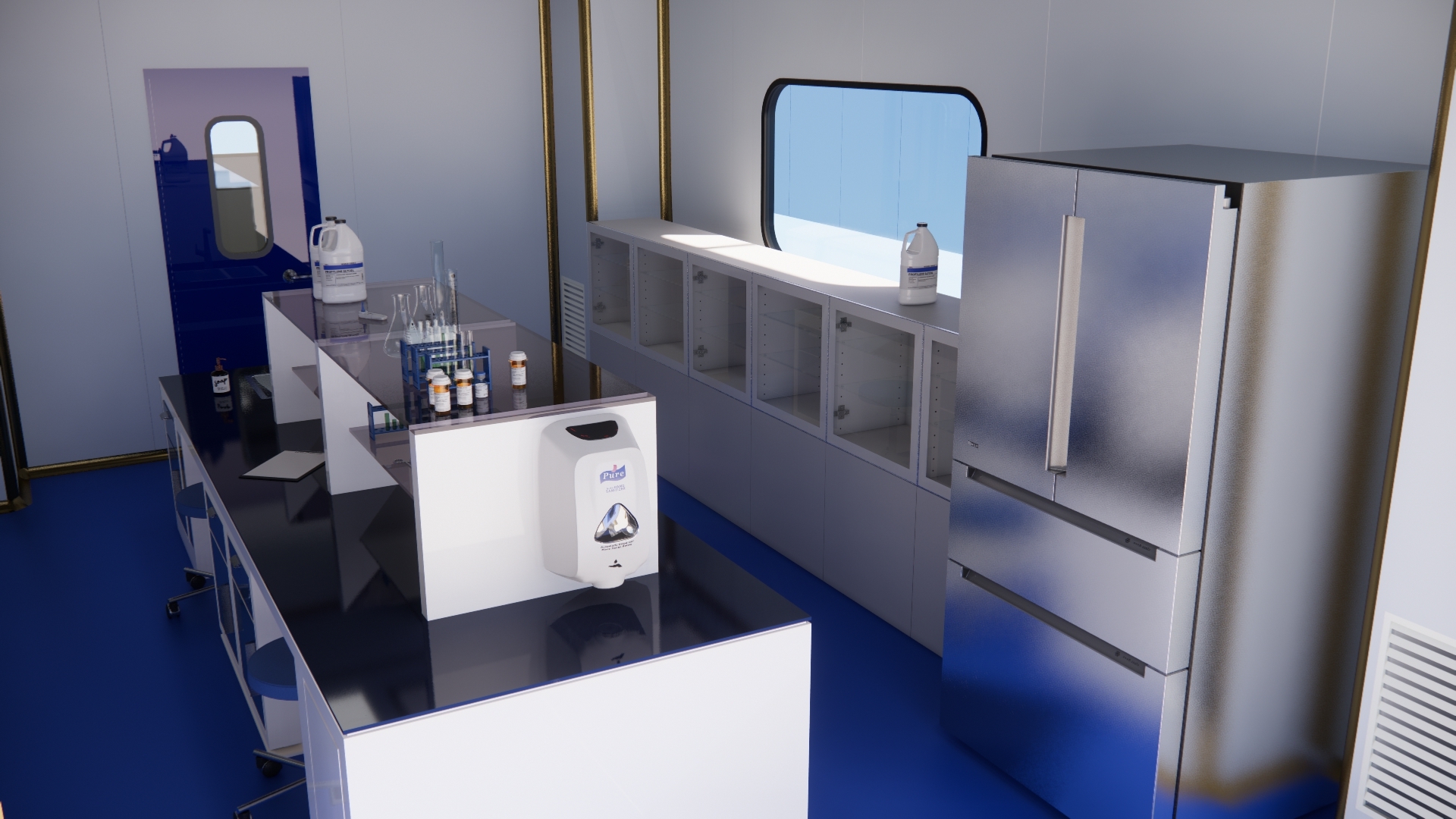 sterile laboratory，