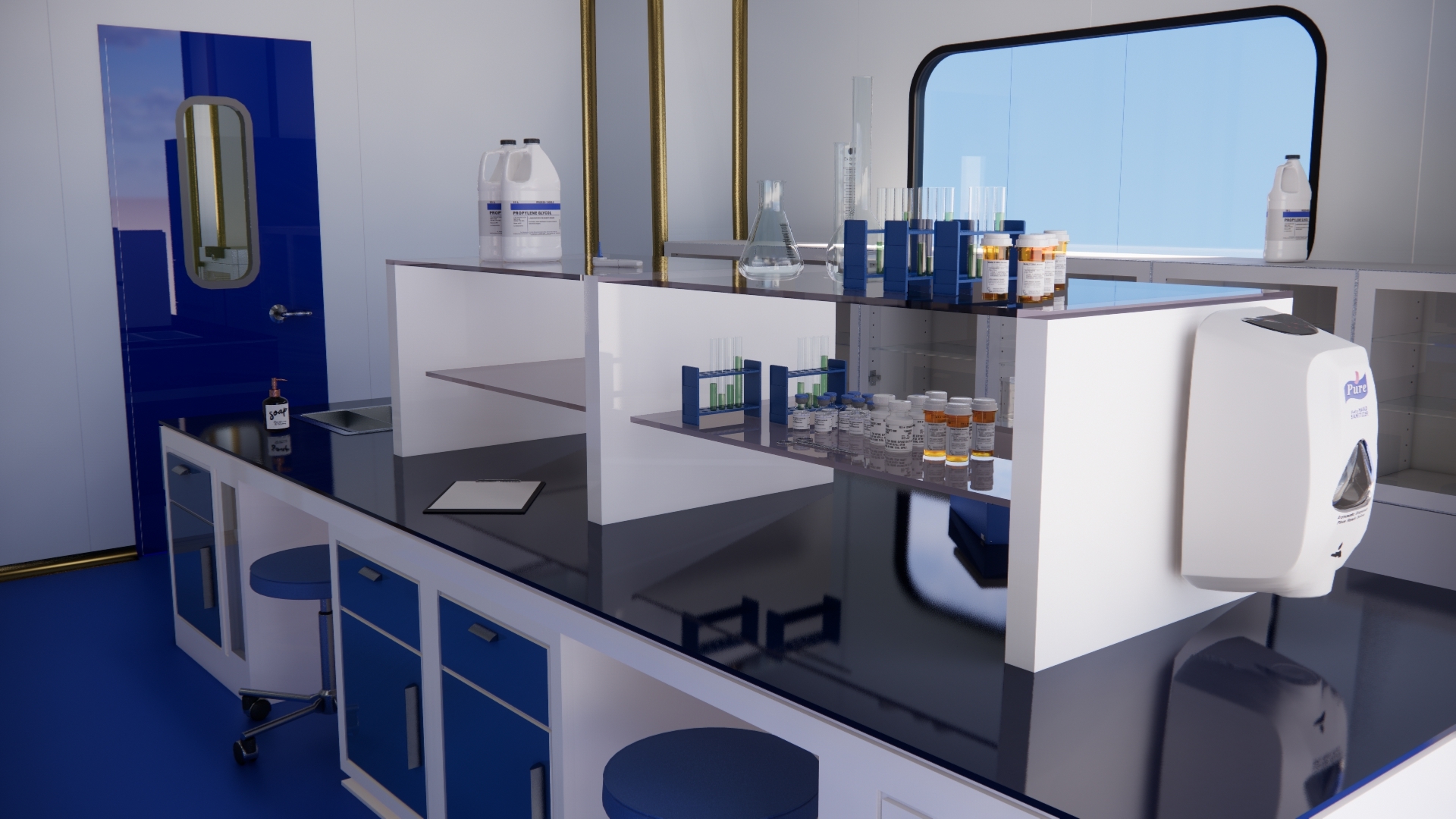 sterile laboratory，